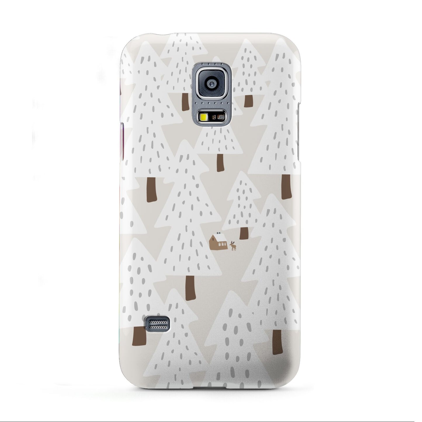 White Christmas Forest Samsung Galaxy S5 Mini Case