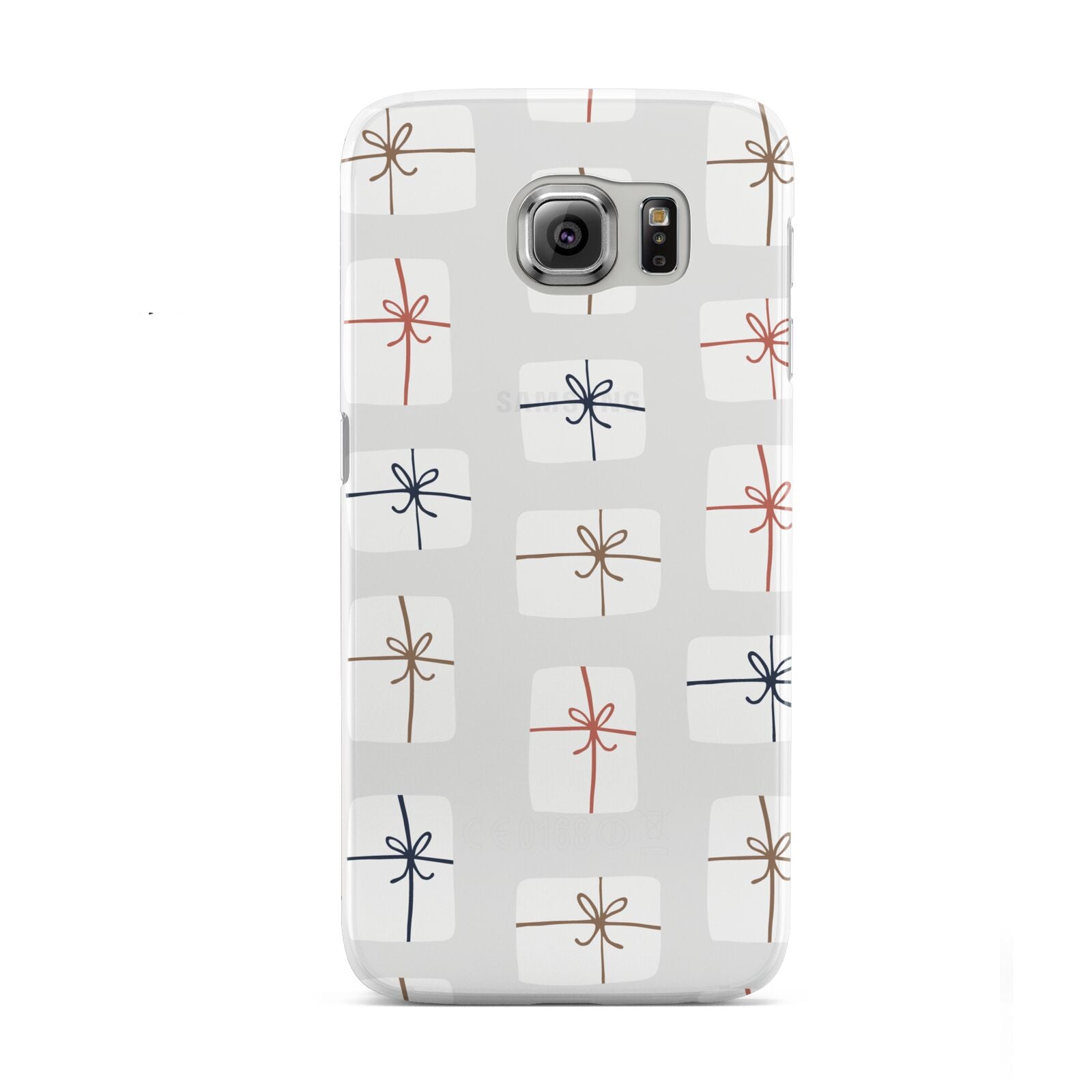 White Christmas Forest Samsung Galaxy S6 Case