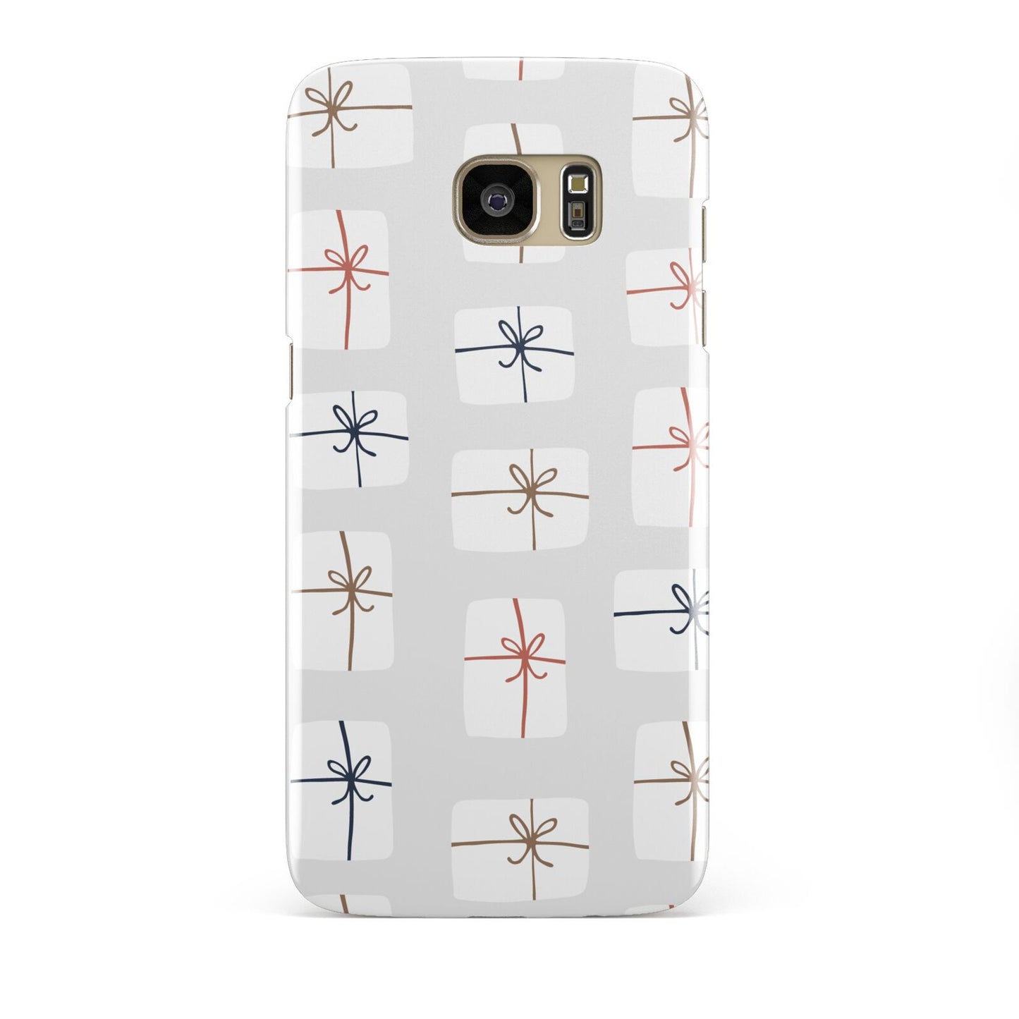 White Christmas Forest Samsung Galaxy S7 Edge Case