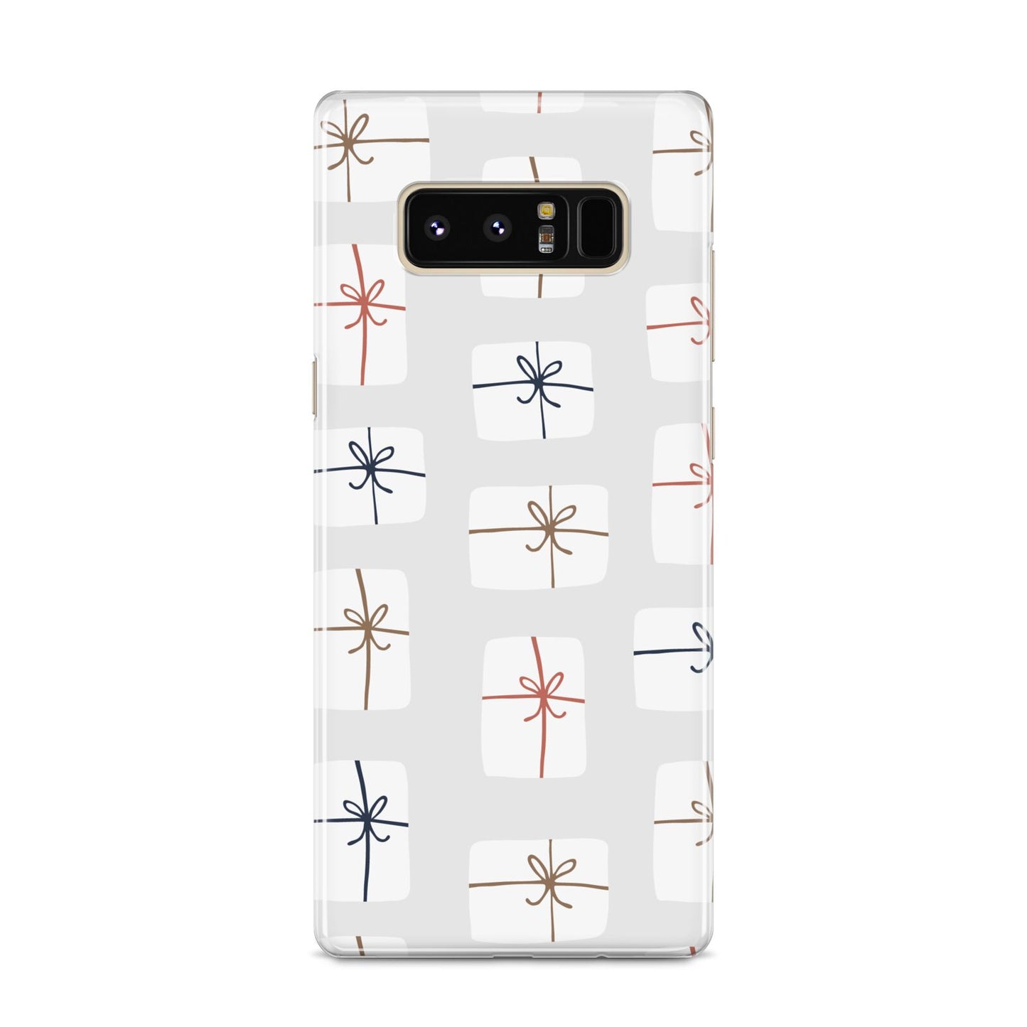 White Christmas Forest Samsung Galaxy S8 Case