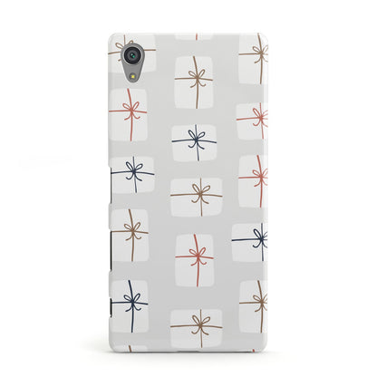 White Christmas Forest Sony Xperia Case