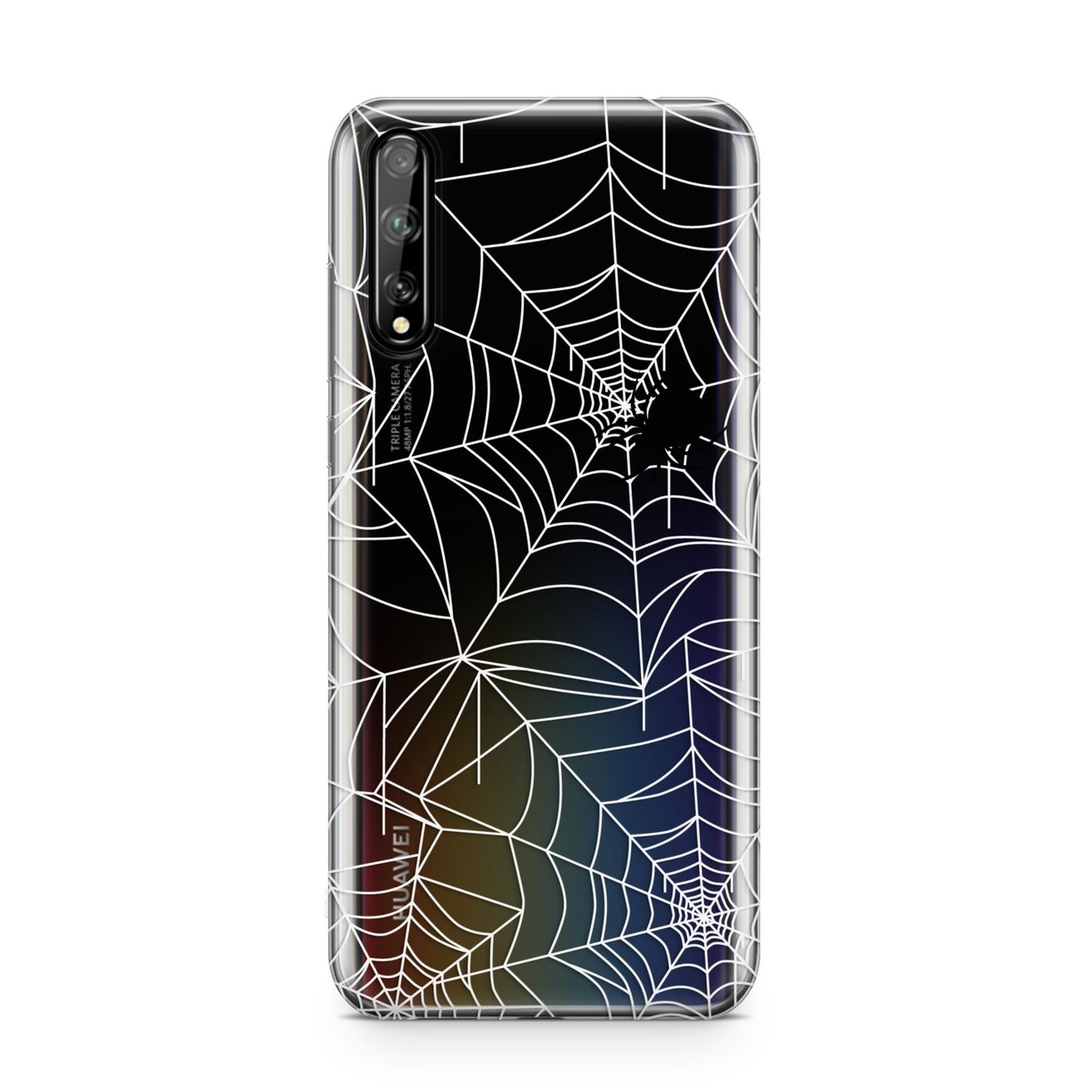 White Cobwebs with Transparent Background Huawei Enjoy 10s Phone Case