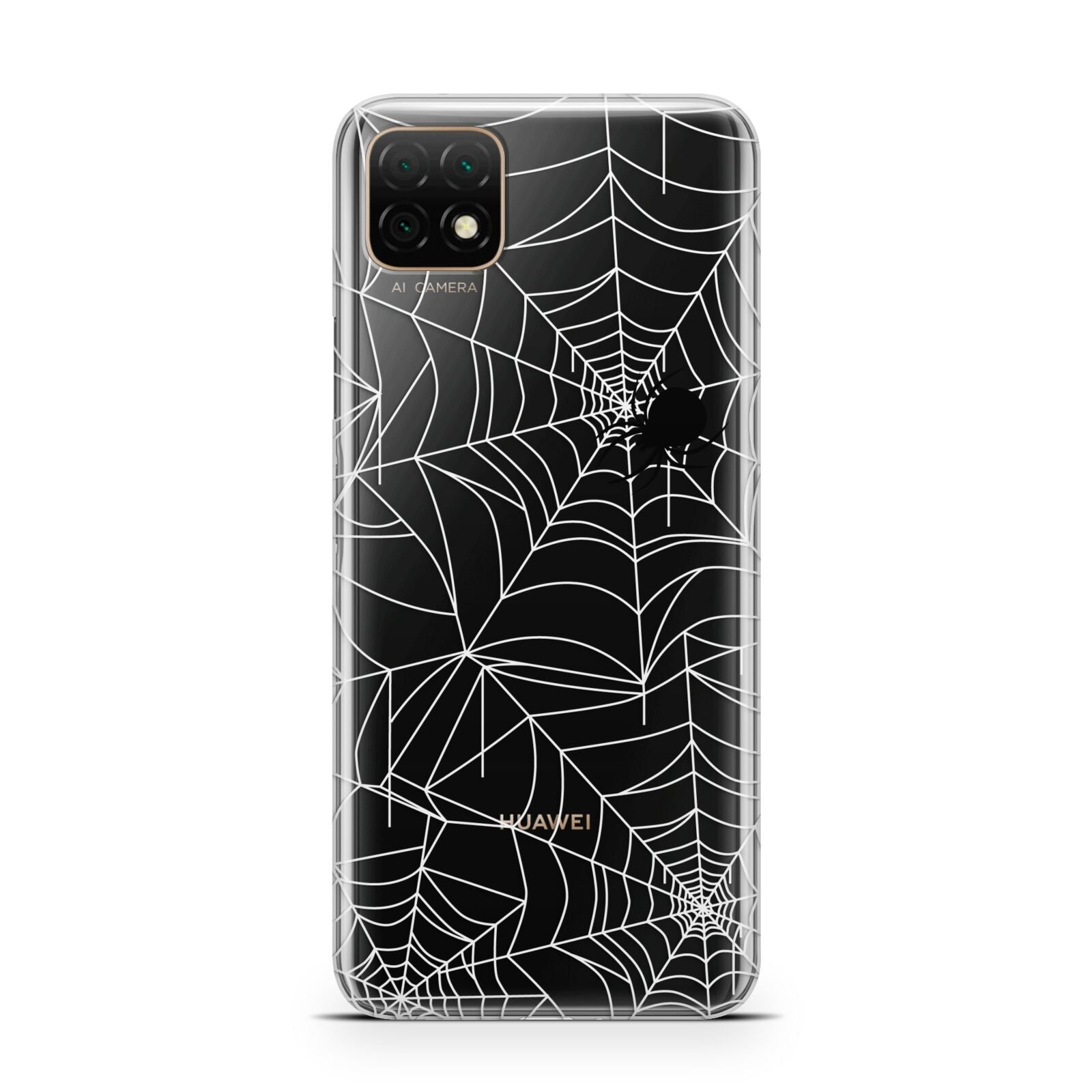 White Cobwebs with Transparent Background Huawei Enjoy 20 Phone Case