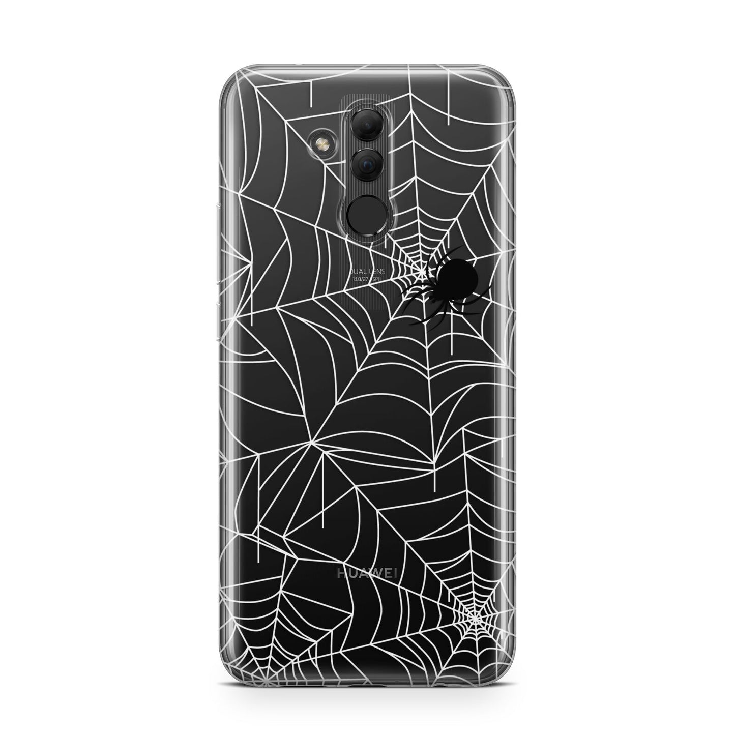 White Cobwebs with Transparent Background Huawei Mate 20 Lite