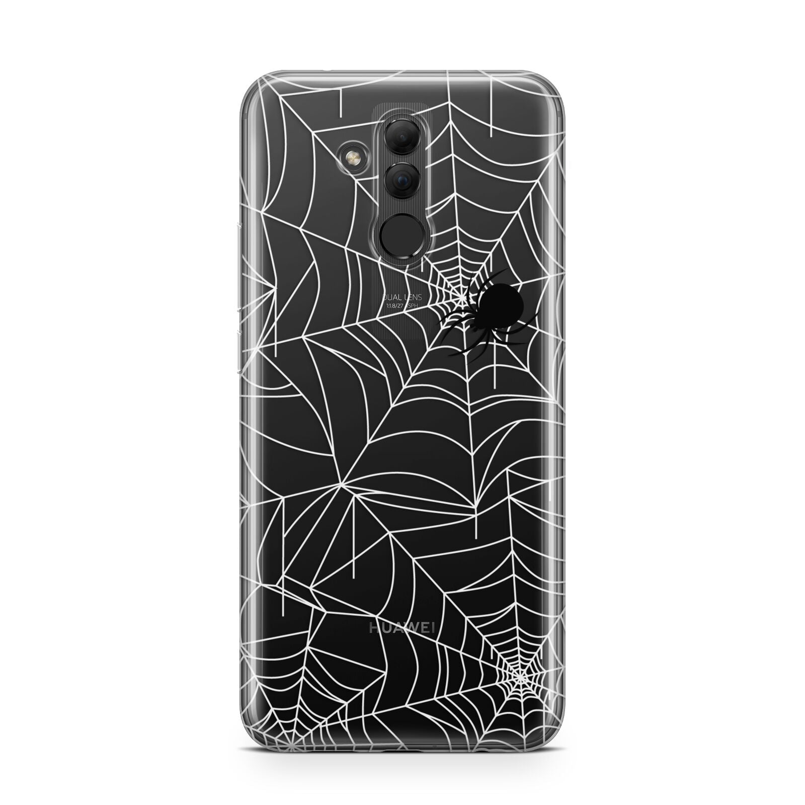 White Cobwebs with Transparent Background Huawei Mate 20 Lite