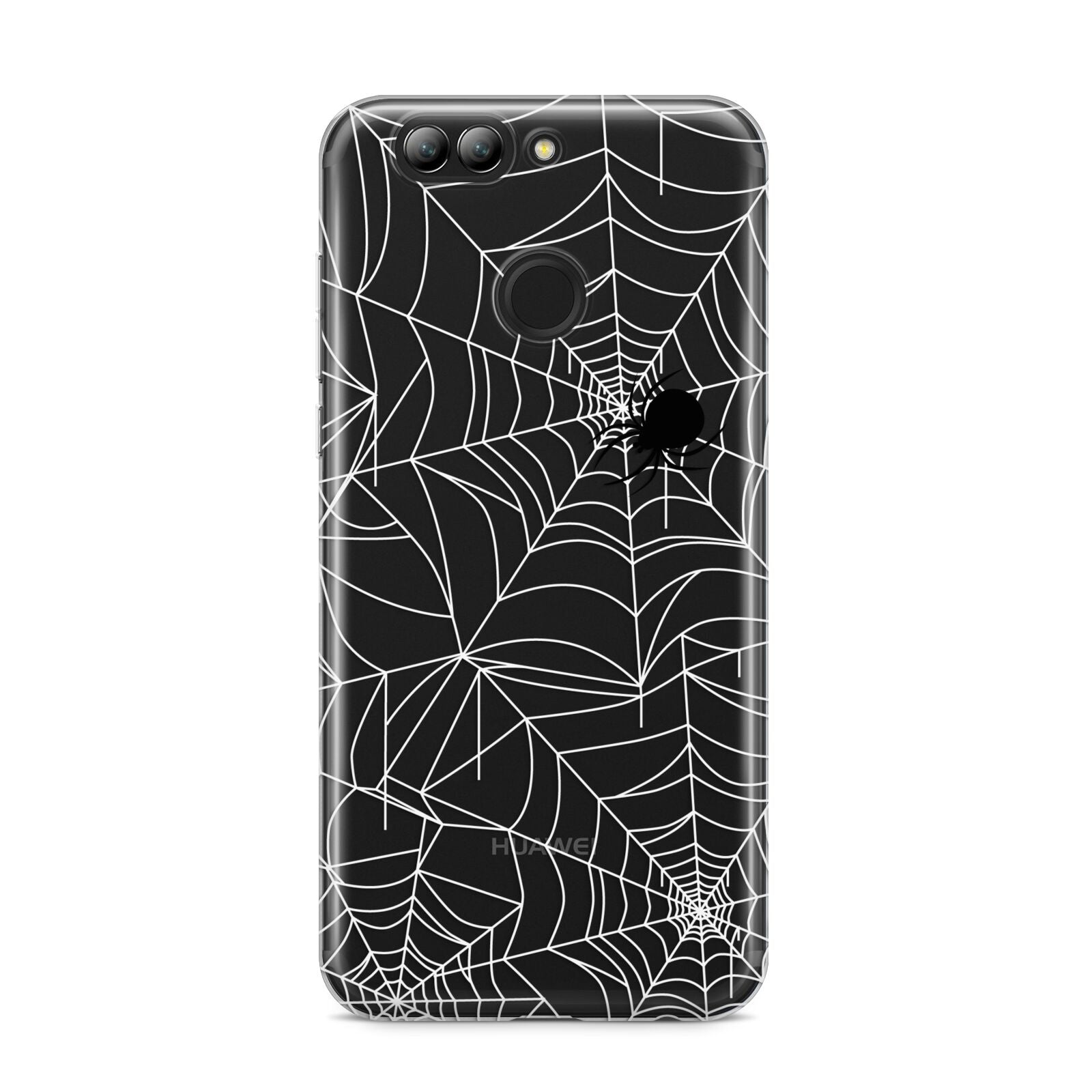 White Cobwebs with Transparent Background Huawei Nova 2s Phone Case