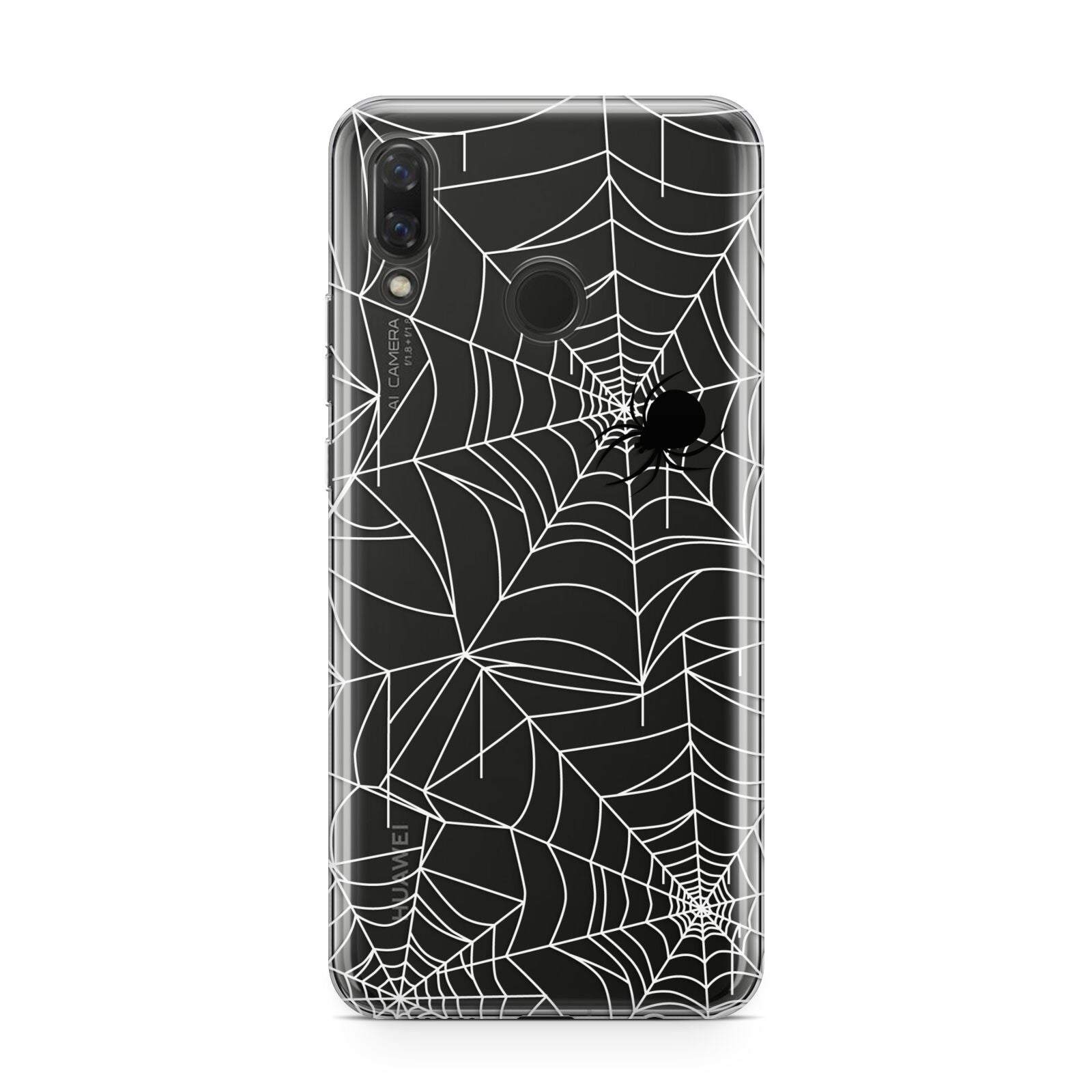 White Cobwebs with Transparent Background Huawei Nova 3 Phone Case