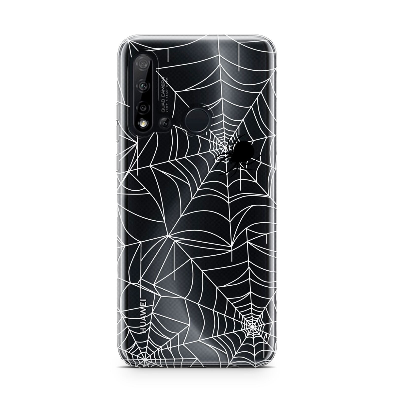 White Cobwebs with Transparent Background Huawei P20 Lite 5G Phone Case