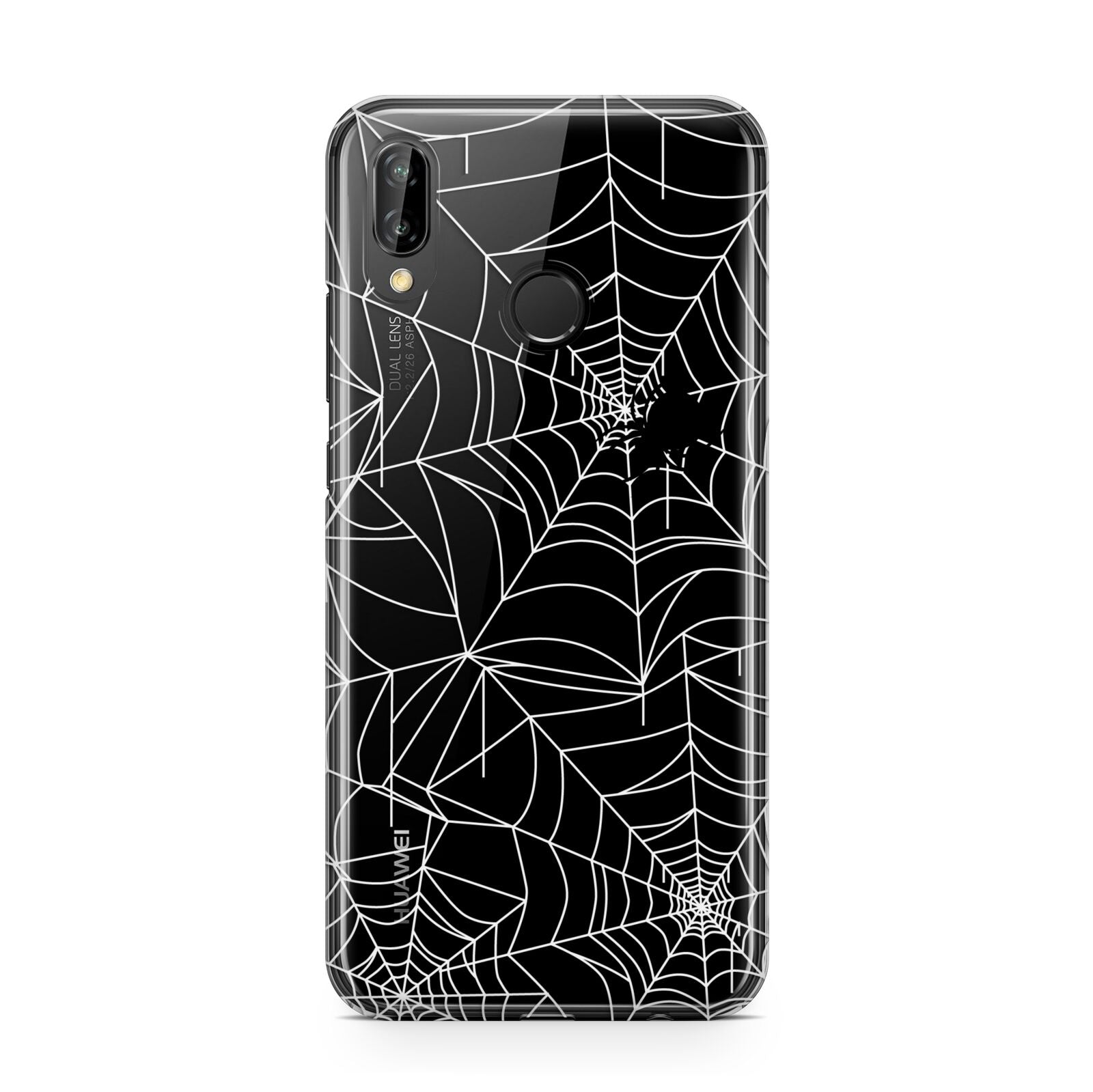 White Cobwebs with Transparent Background Huawei P20 Lite Phone Case