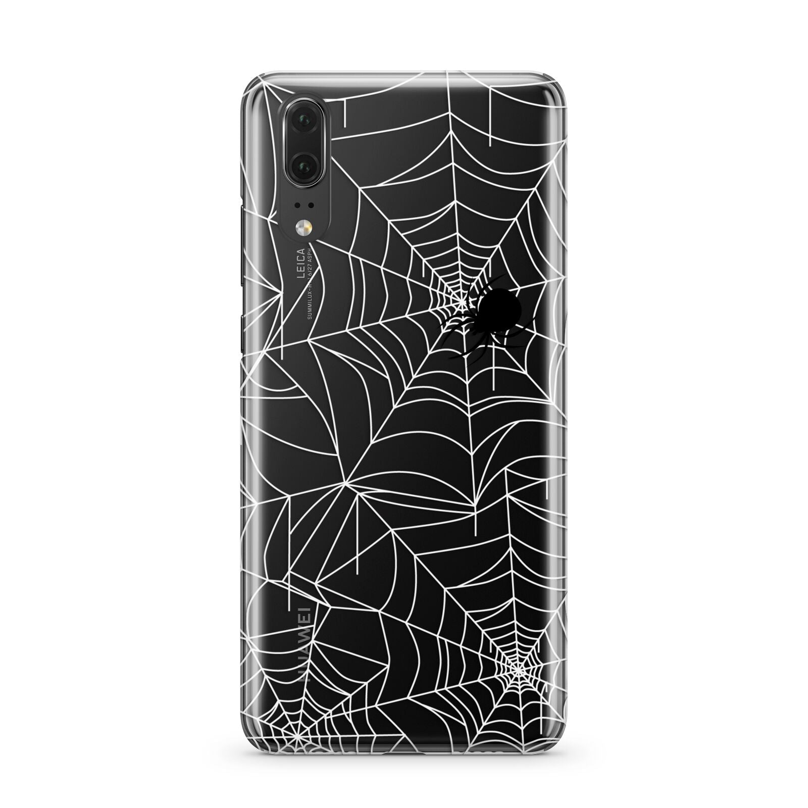 White Cobwebs with Transparent Background Huawei P20 Phone Case