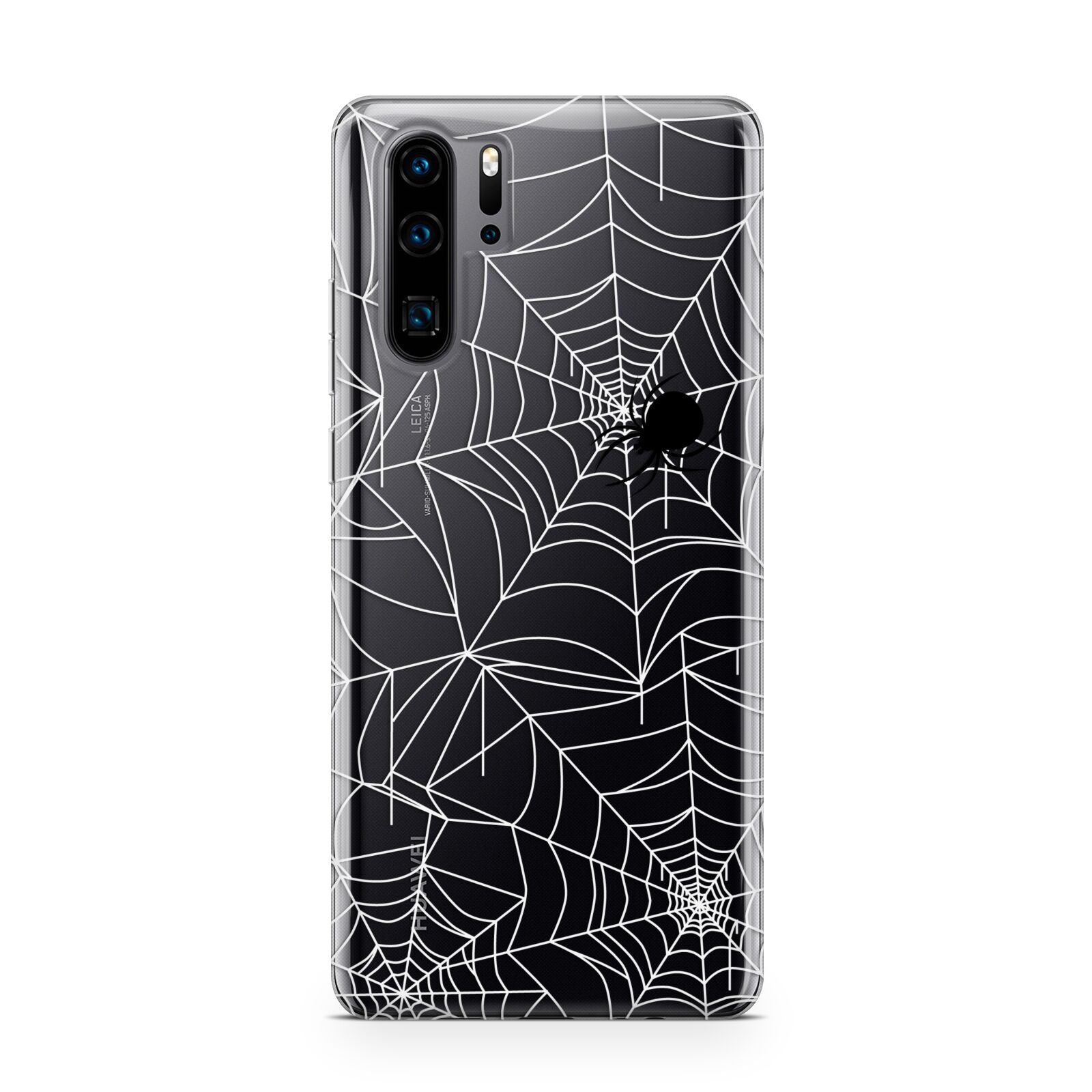 White Cobwebs with Transparent Background Huawei P30 Pro Phone Case