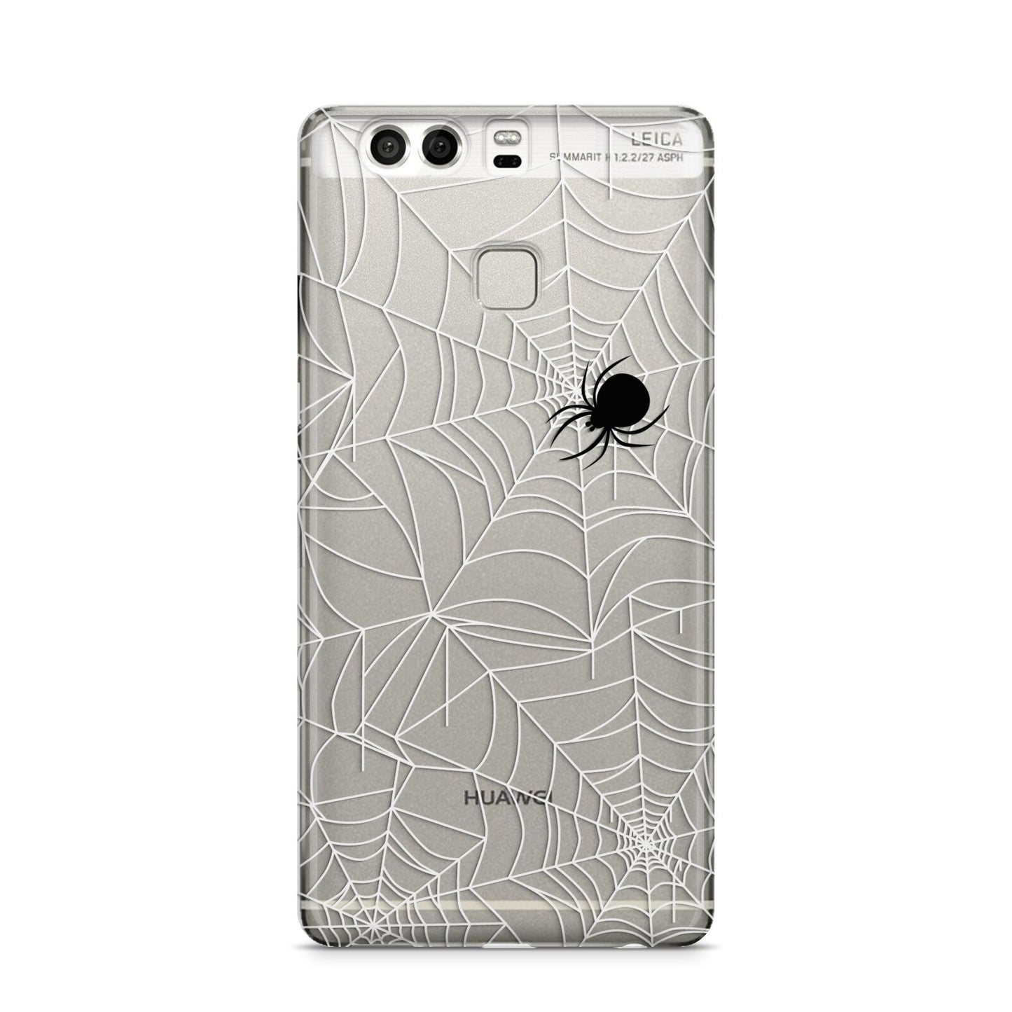 White Cobwebs with Transparent Background Huawei P9 Case