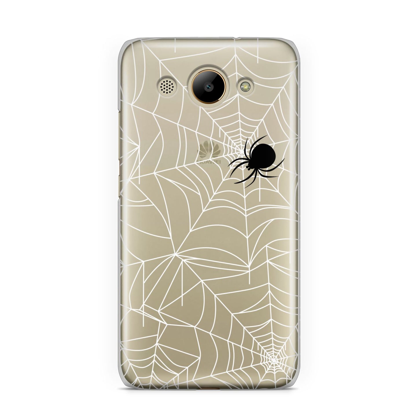 White Cobwebs with Transparent Background Huawei Y3 2017