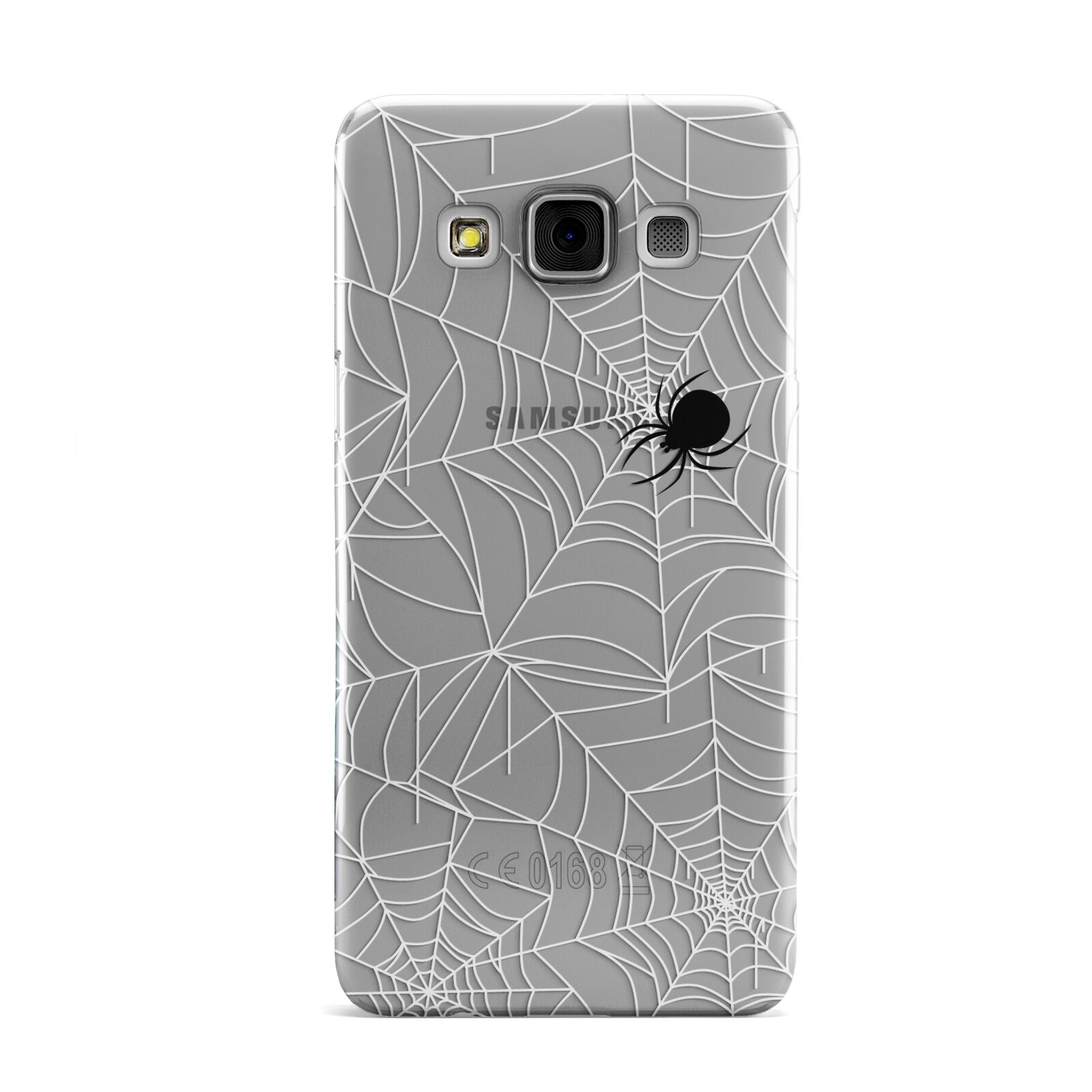 White Cobwebs with Transparent Background Samsung Galaxy A3 Case