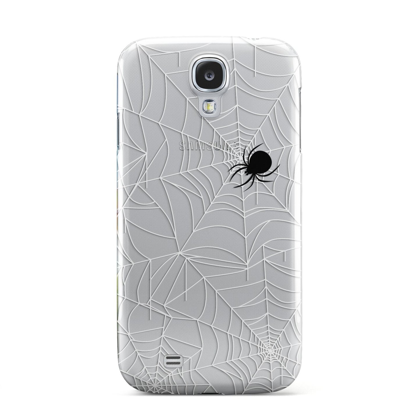 White Cobwebs with Transparent Background Samsung Galaxy S4 Case