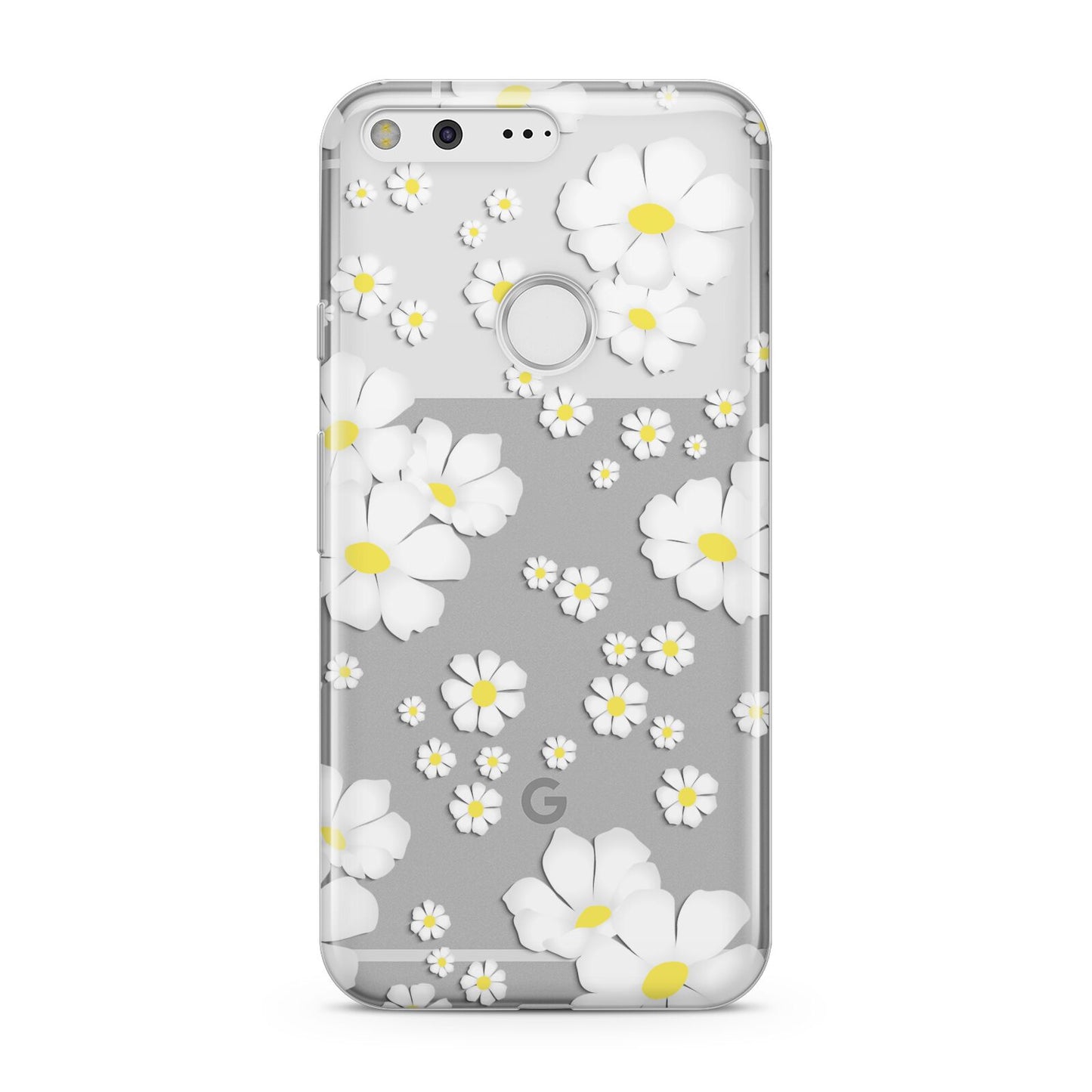 White Daisy Flower Google Pixel Case