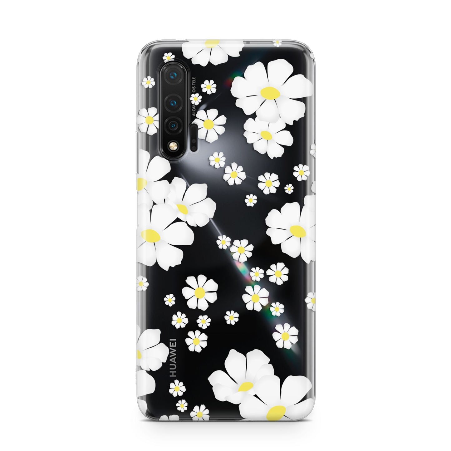 White Daisy Flower Huawei Nova 6 Phone Case