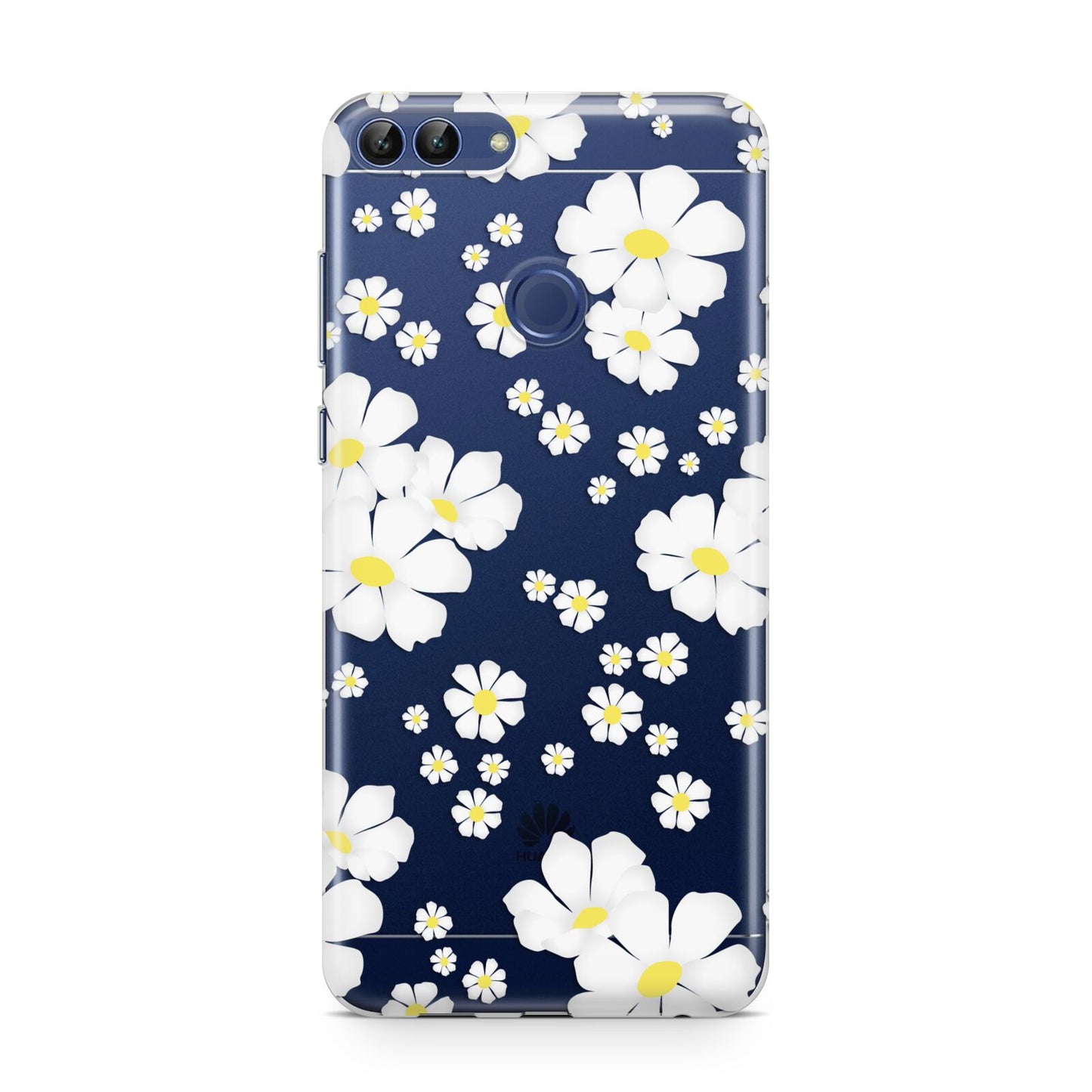 White Daisy Flower Huawei P Smart Case