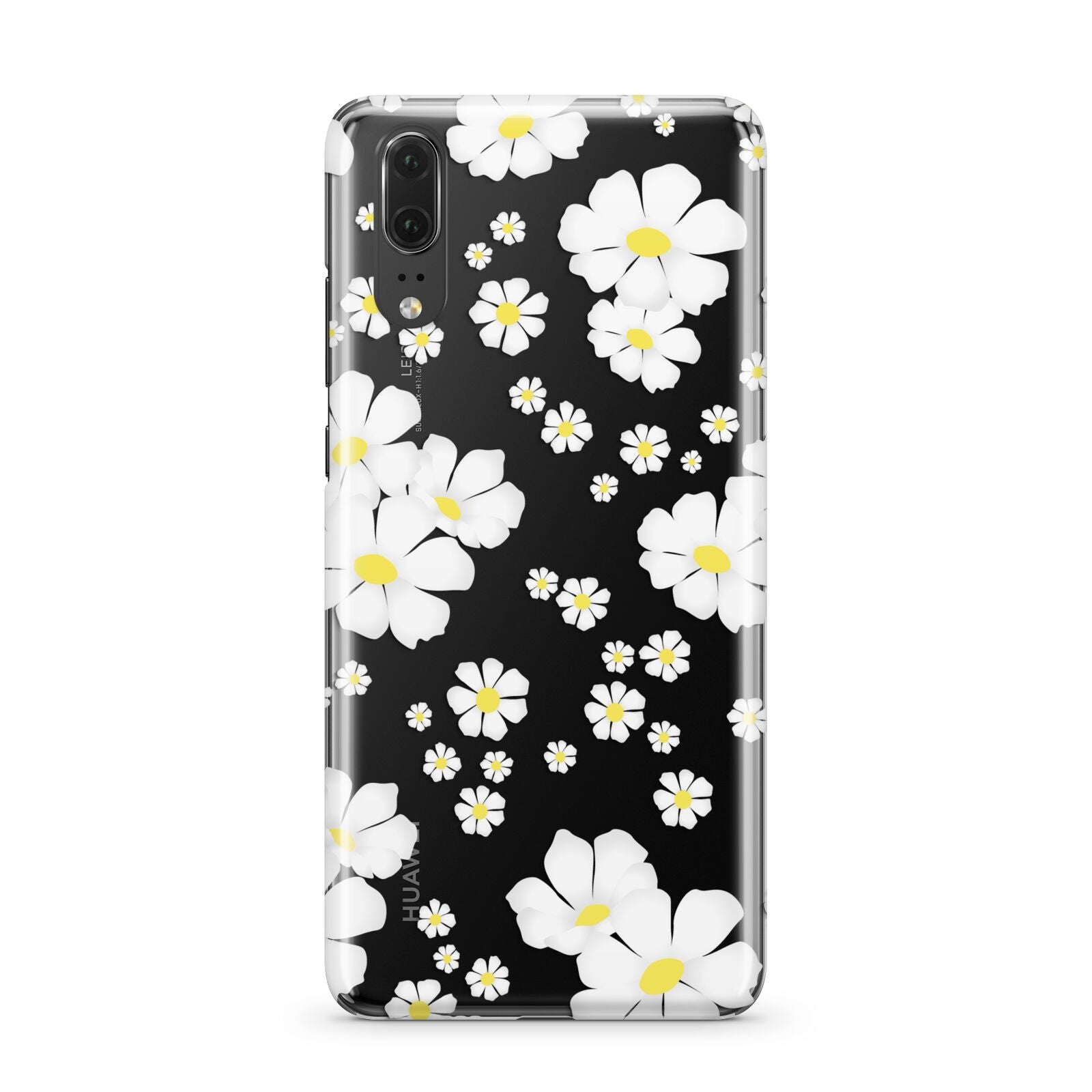 White Daisy Flower Huawei P20 Phone Case