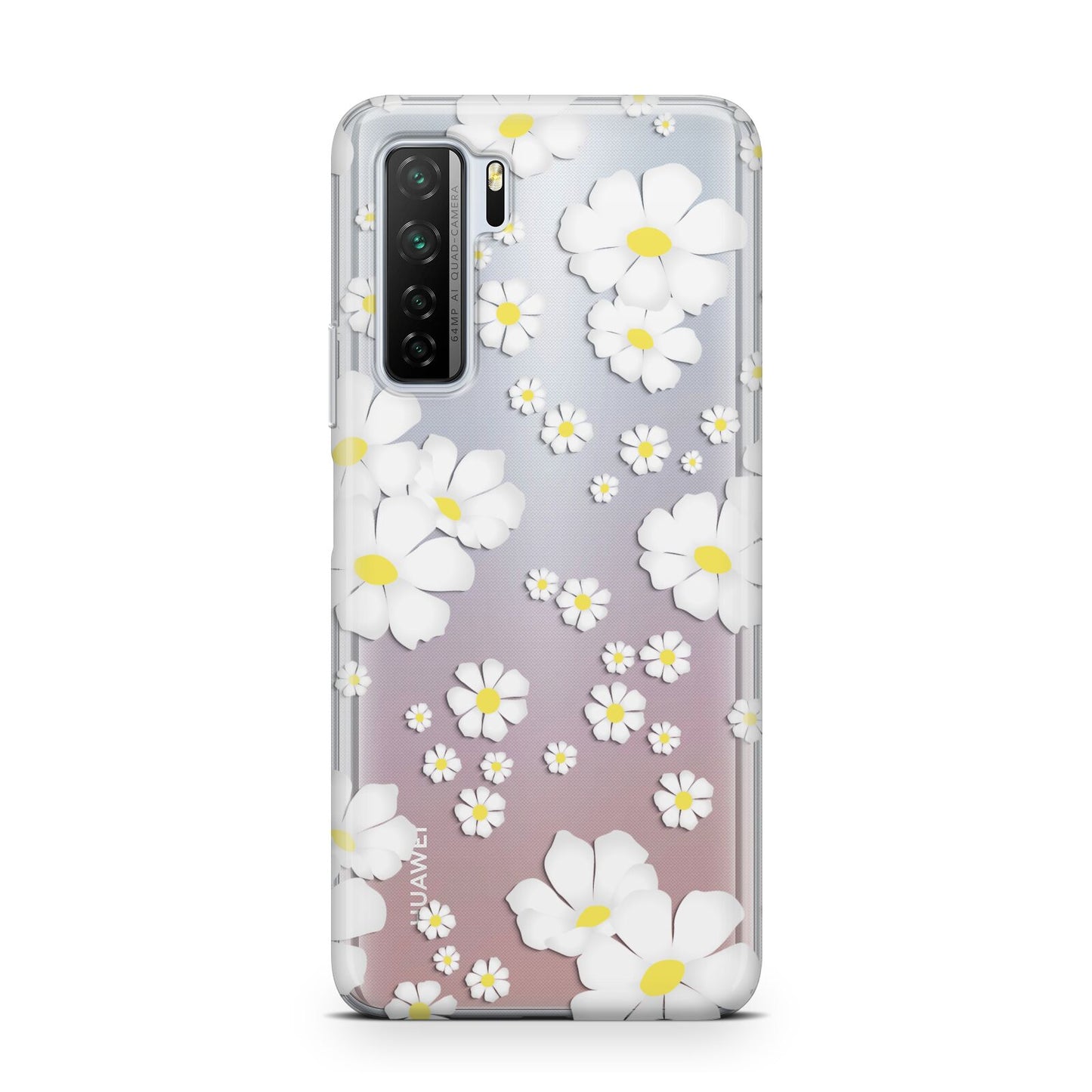 White Daisy Flower Huawei P40 Lite 5G Phone Case