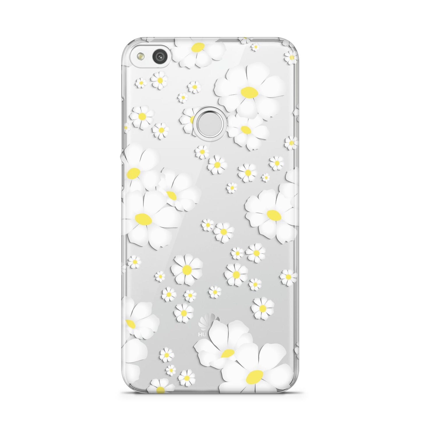 White Daisy Flower Huawei P8 Lite Case