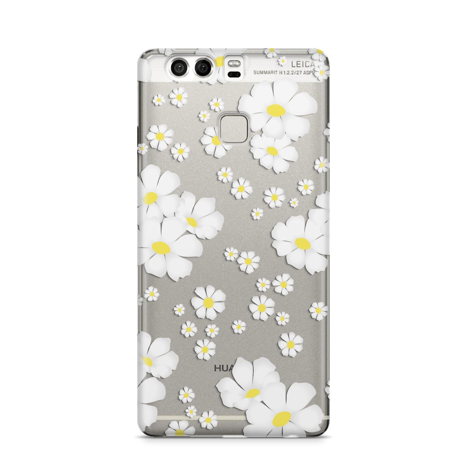 White Daisy Flower Huawei P9 Case