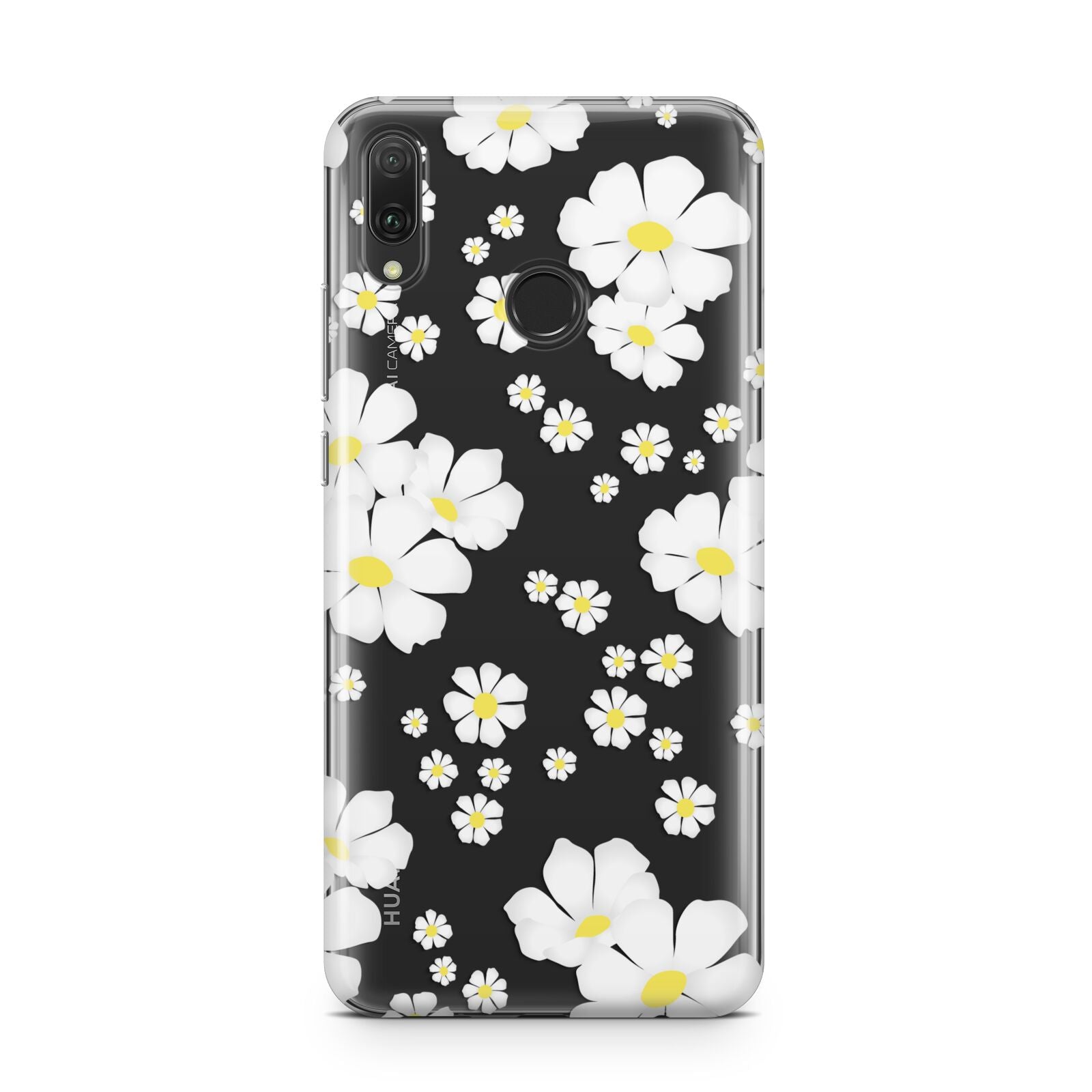 White Daisy Flower Huawei Y9 2019