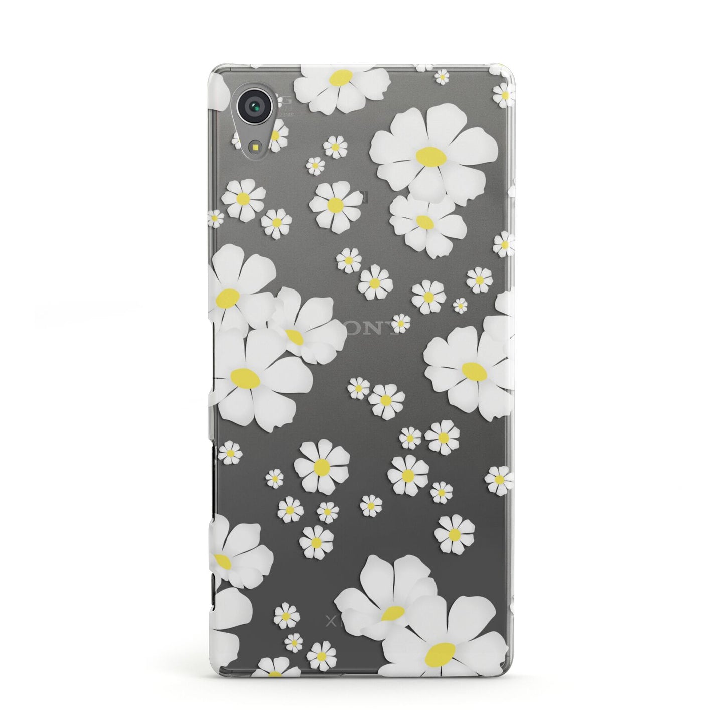 White Daisy Flower Sony Xperia Case