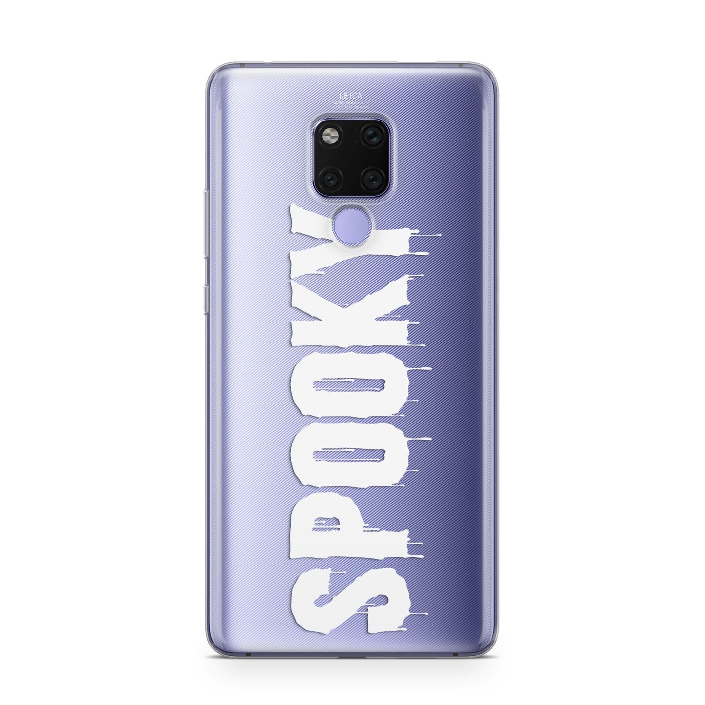 White Dripping Spooky Text Huawei Mate 20X Phone Case