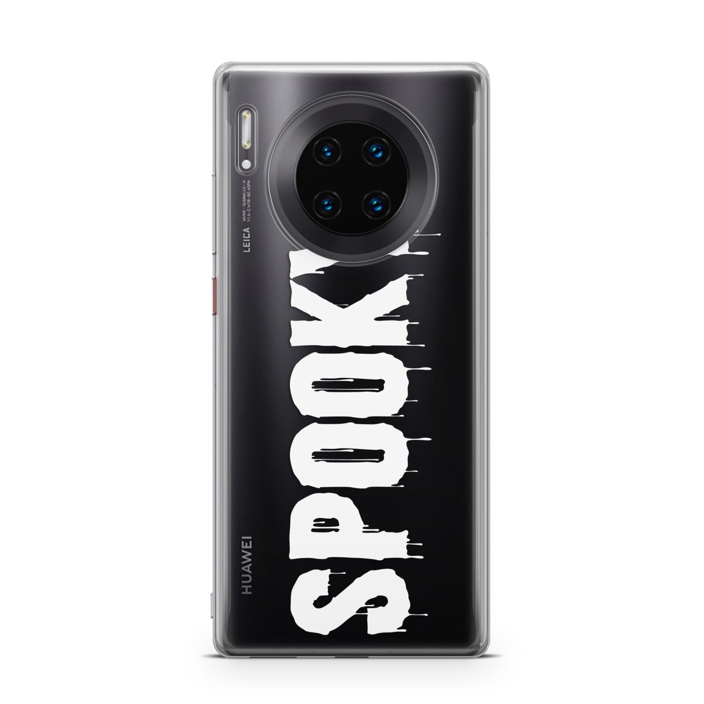 White Dripping Spooky Text Huawei Mate 30 Pro Phone Case