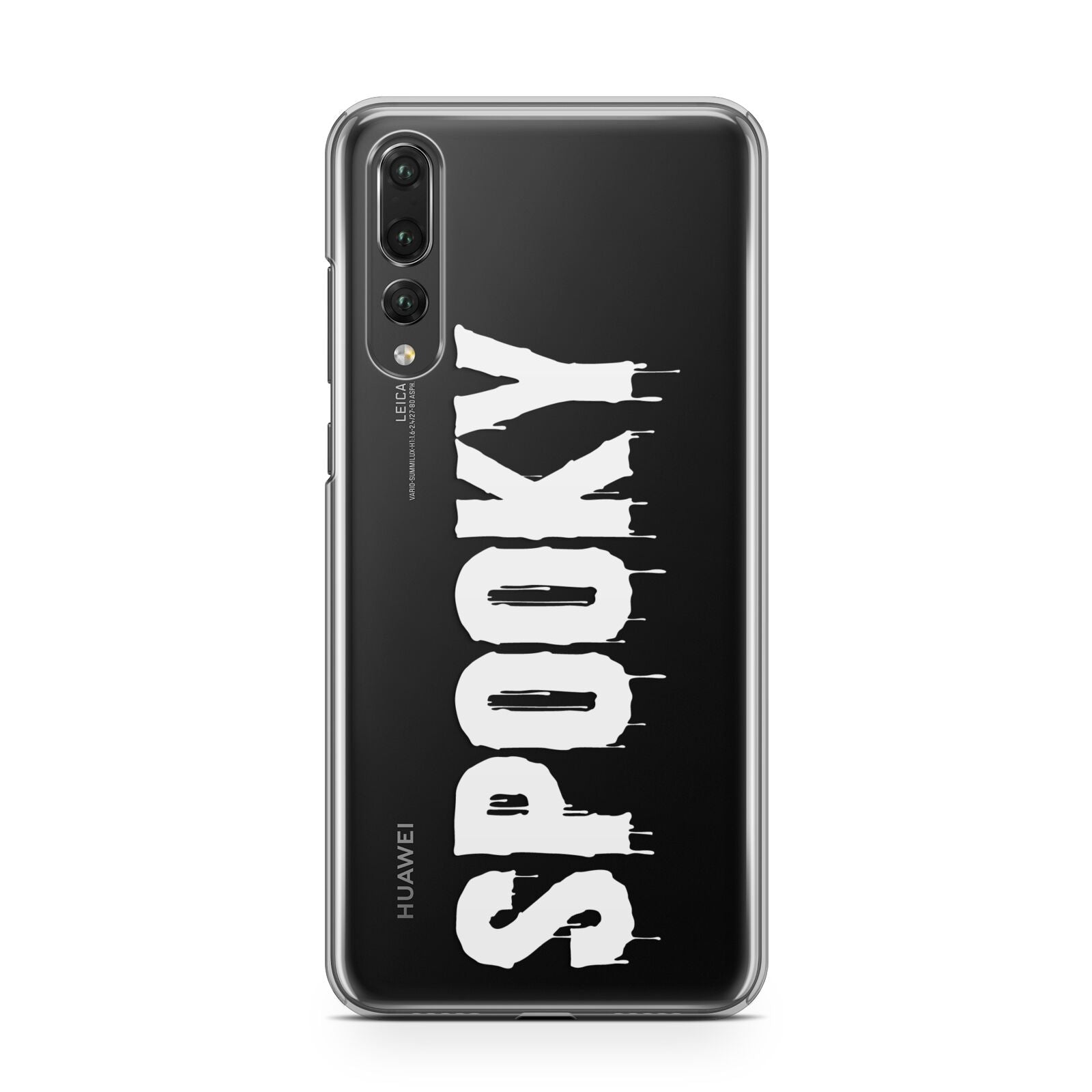 White Dripping Spooky Text Huawei P20 Pro Phone Case