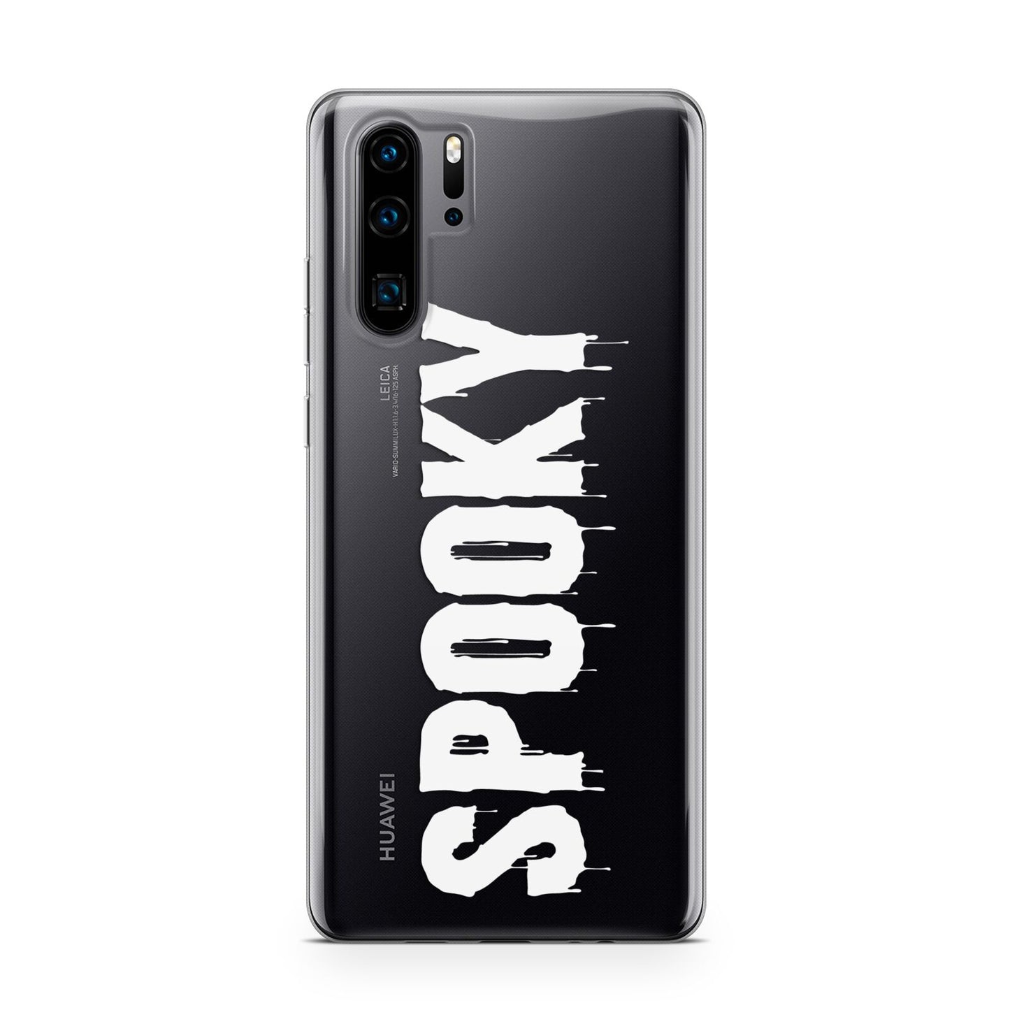 White Dripping Spooky Text Huawei P30 Pro Phone Case