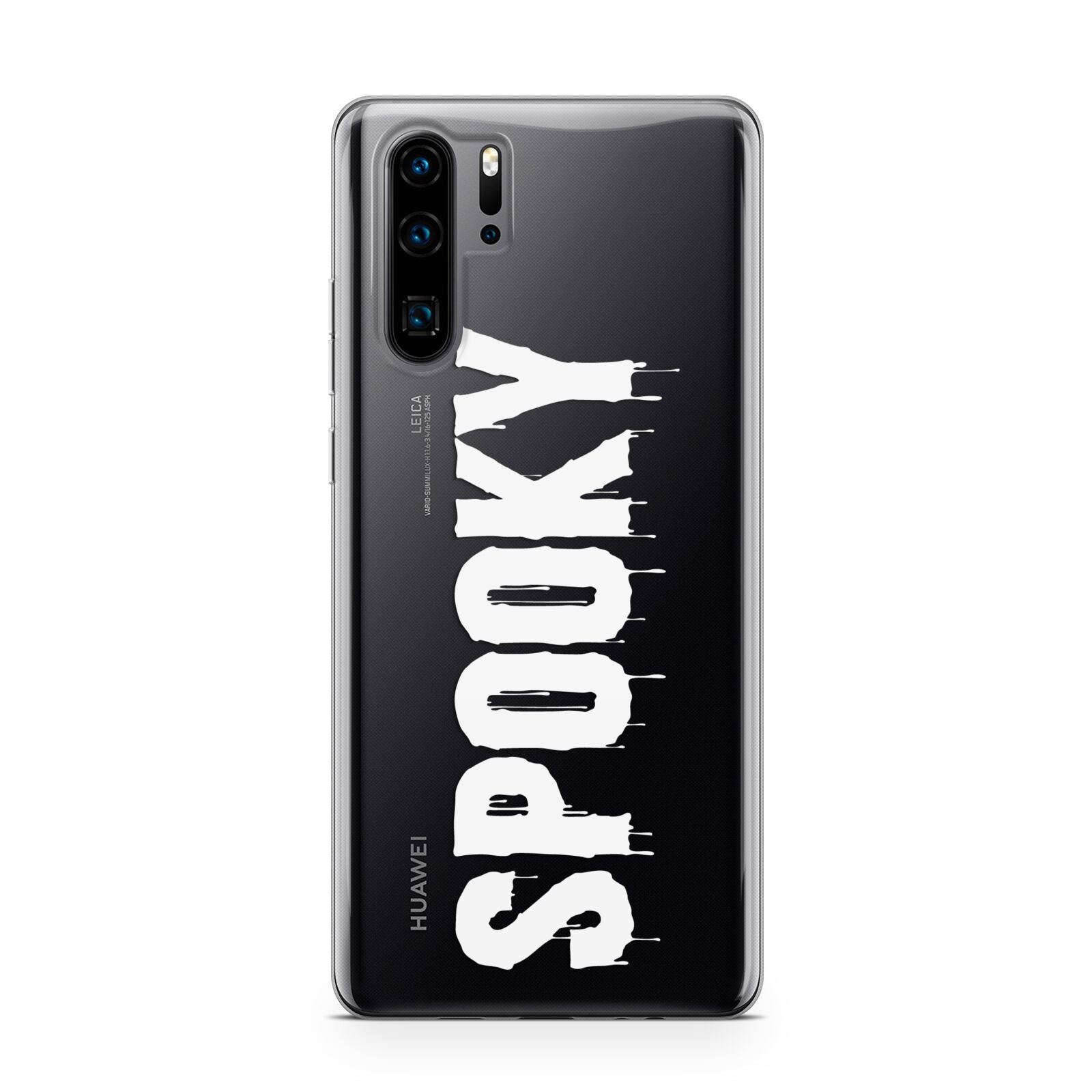 White Dripping Spooky Text Huawei P30 Pro Phone Case