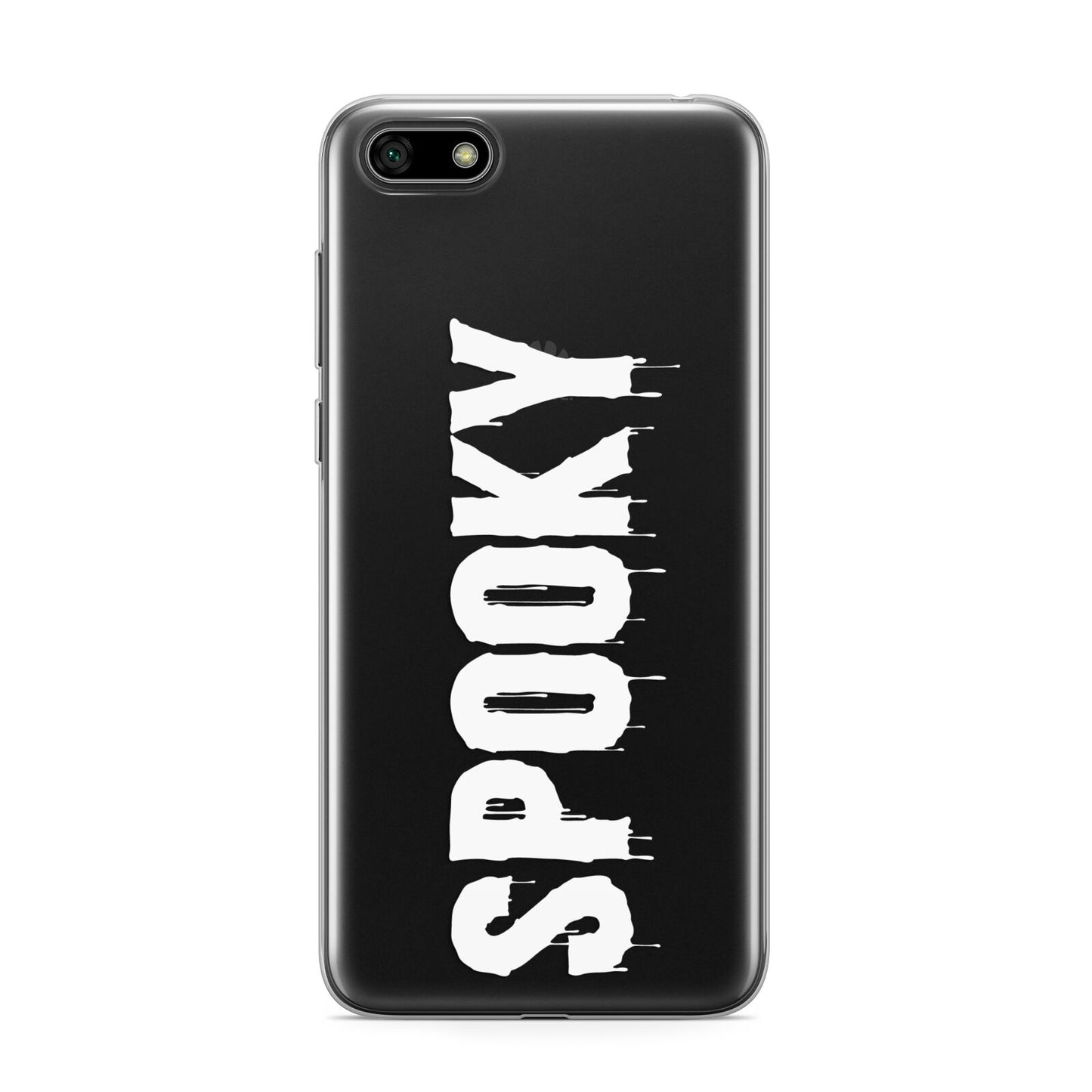 White Dripping Spooky Text Huawei Y5 Prime 2018 Phone Case