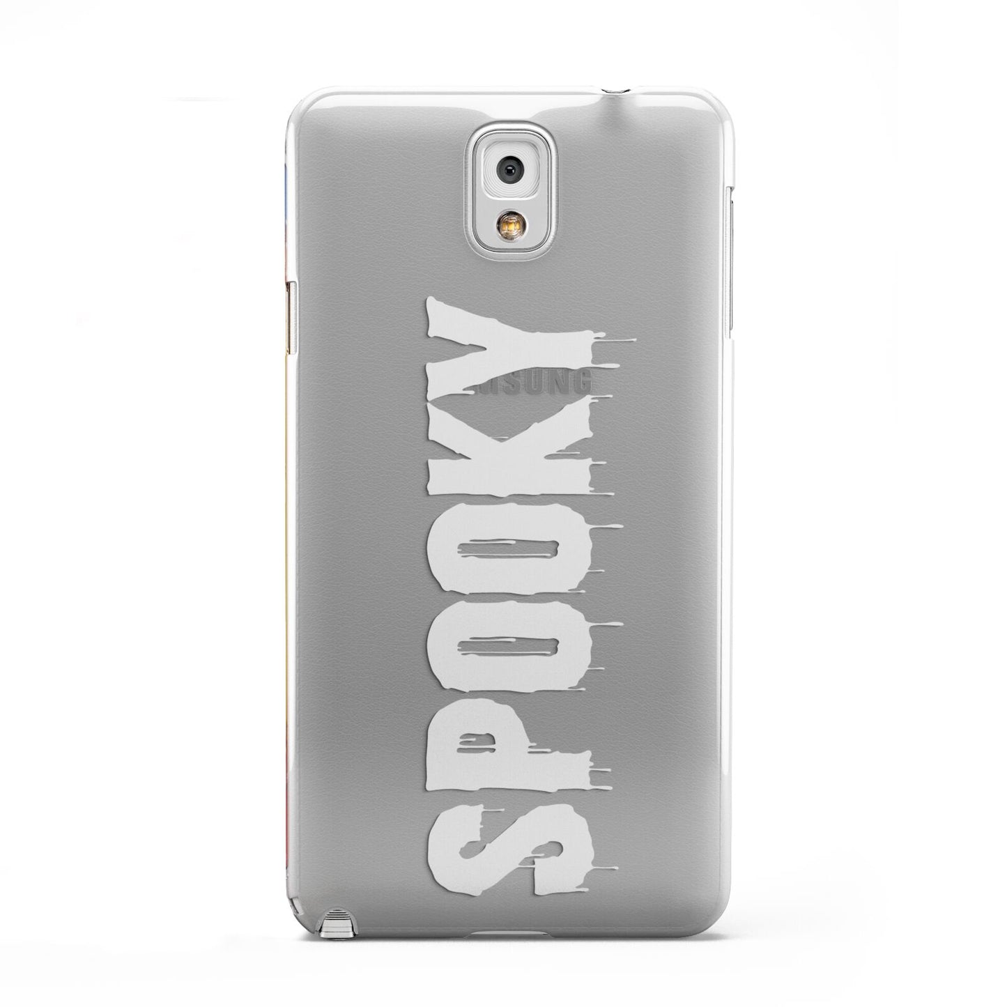 White Dripping Spooky Text Samsung Galaxy Note 3 Case