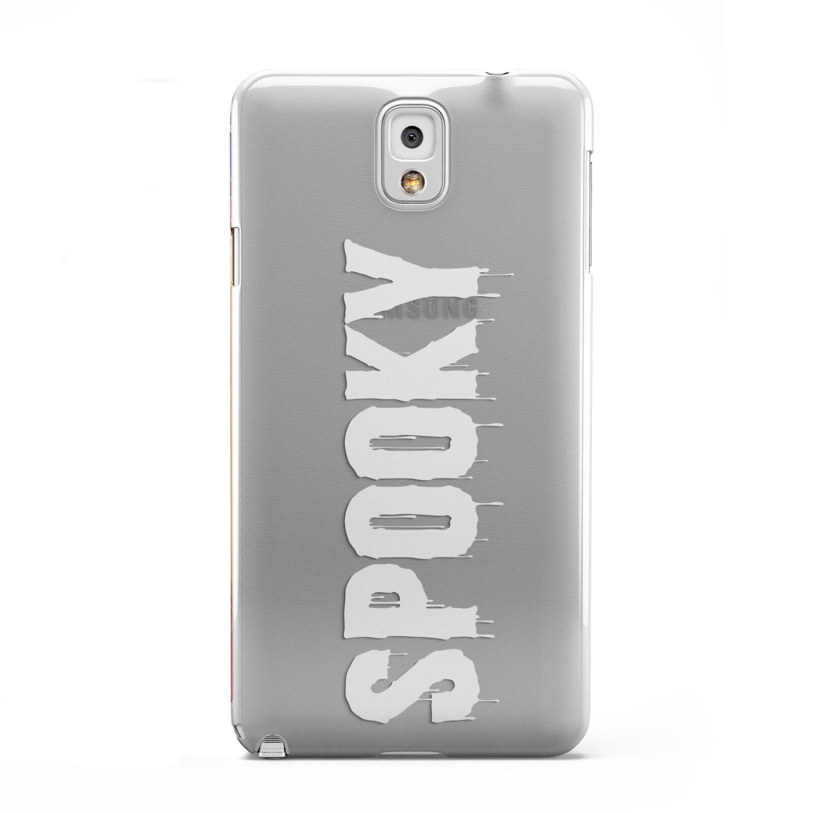 White Dripping Spooky Text Samsung Galaxy Note 3 Case