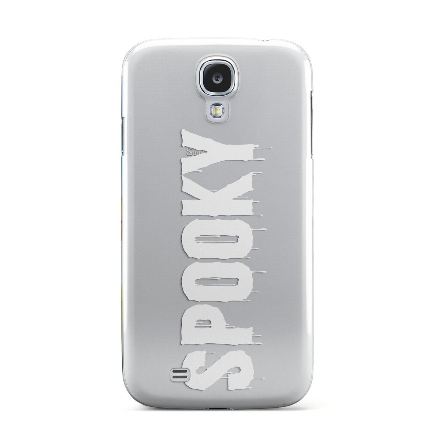 White Dripping Spooky Text Samsung Galaxy S4 Case