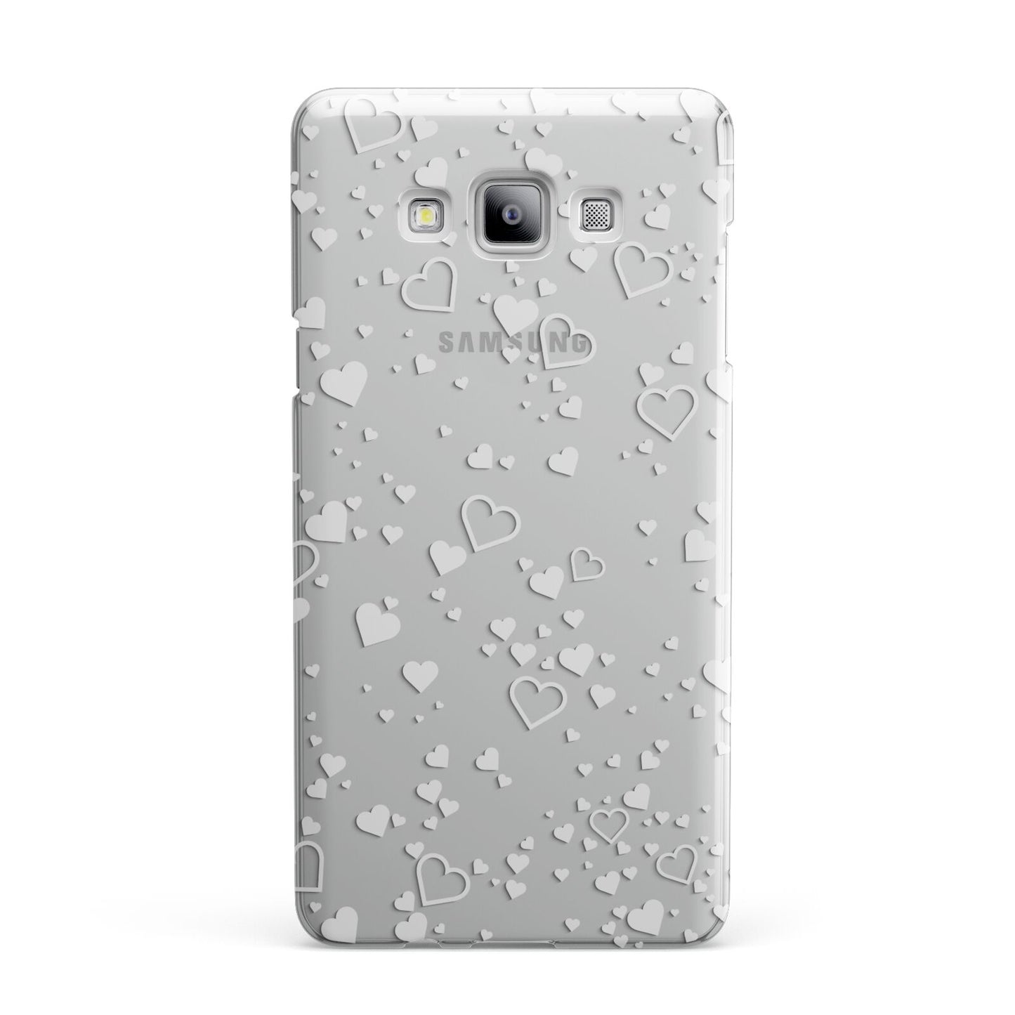 White Heart Samsung Galaxy A7 2015 Case