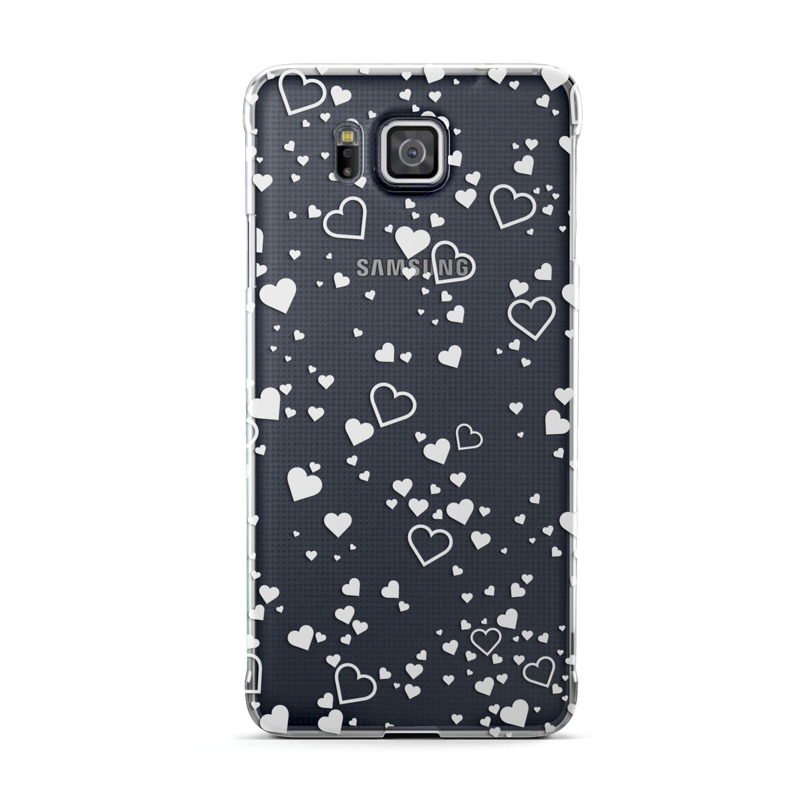 White Heart Samsung Galaxy Alpha Case