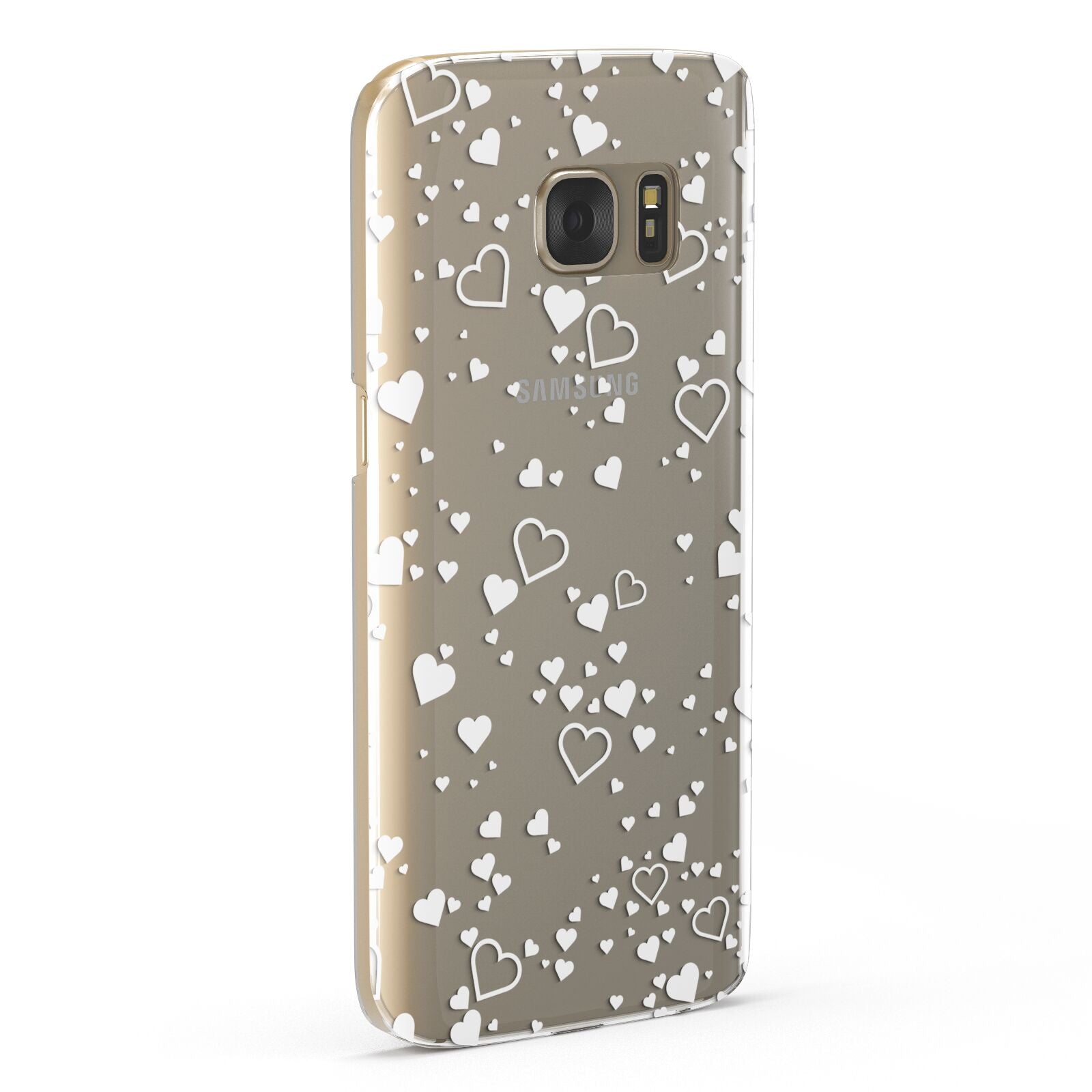 White Heart Samsung Galaxy Case Fourty Five Degrees