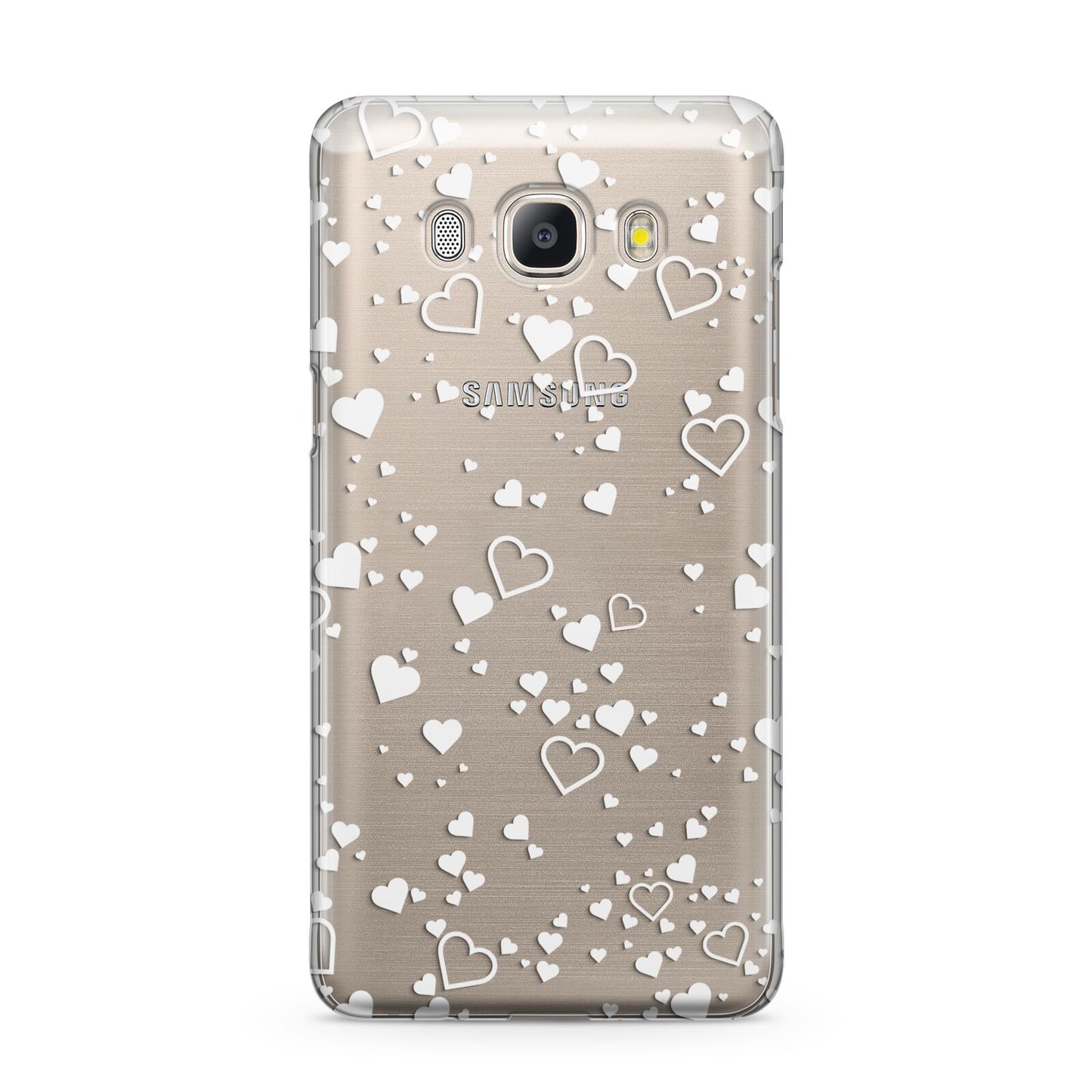 White Heart Samsung Galaxy J5 2016 Case