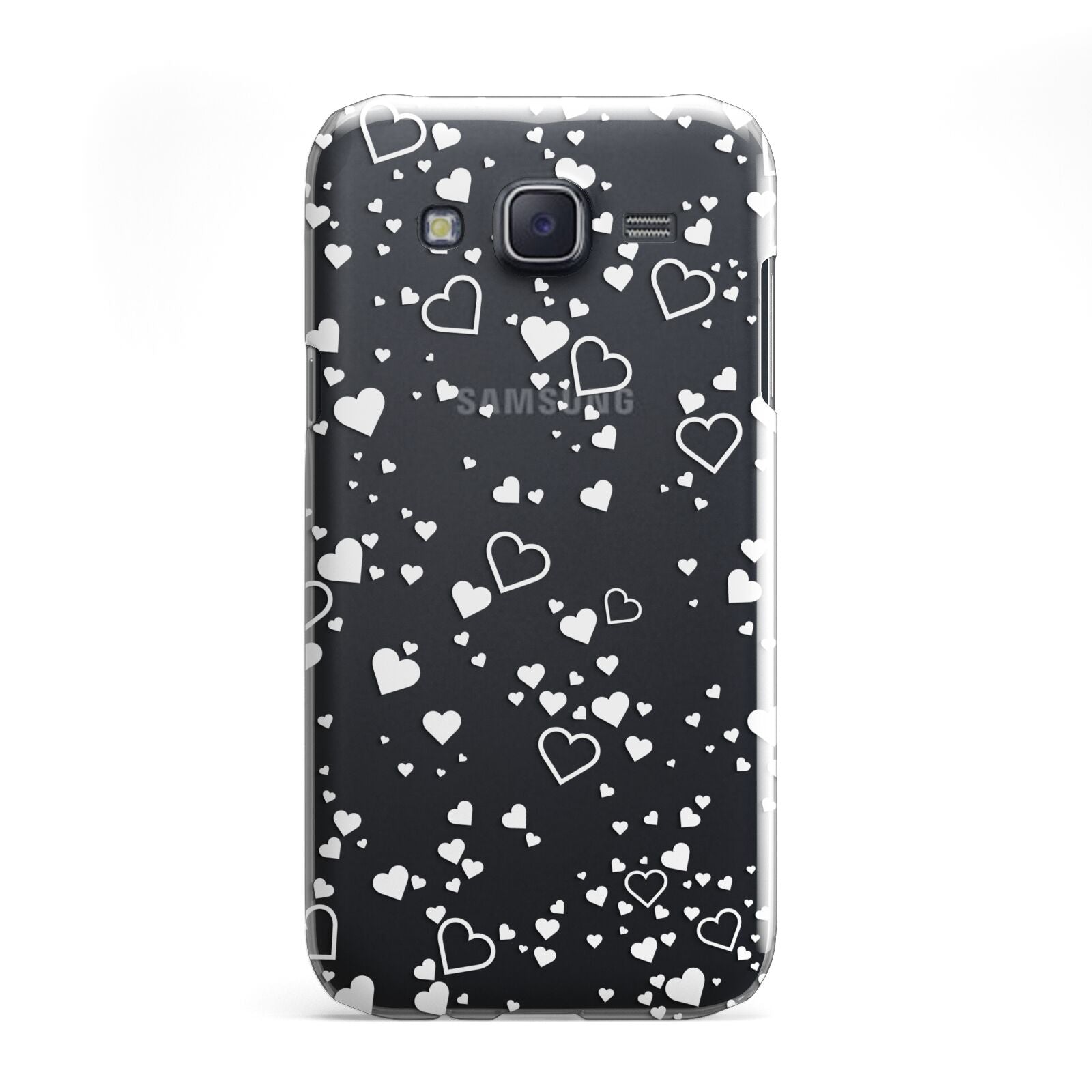 White Heart Samsung Galaxy J5 Case