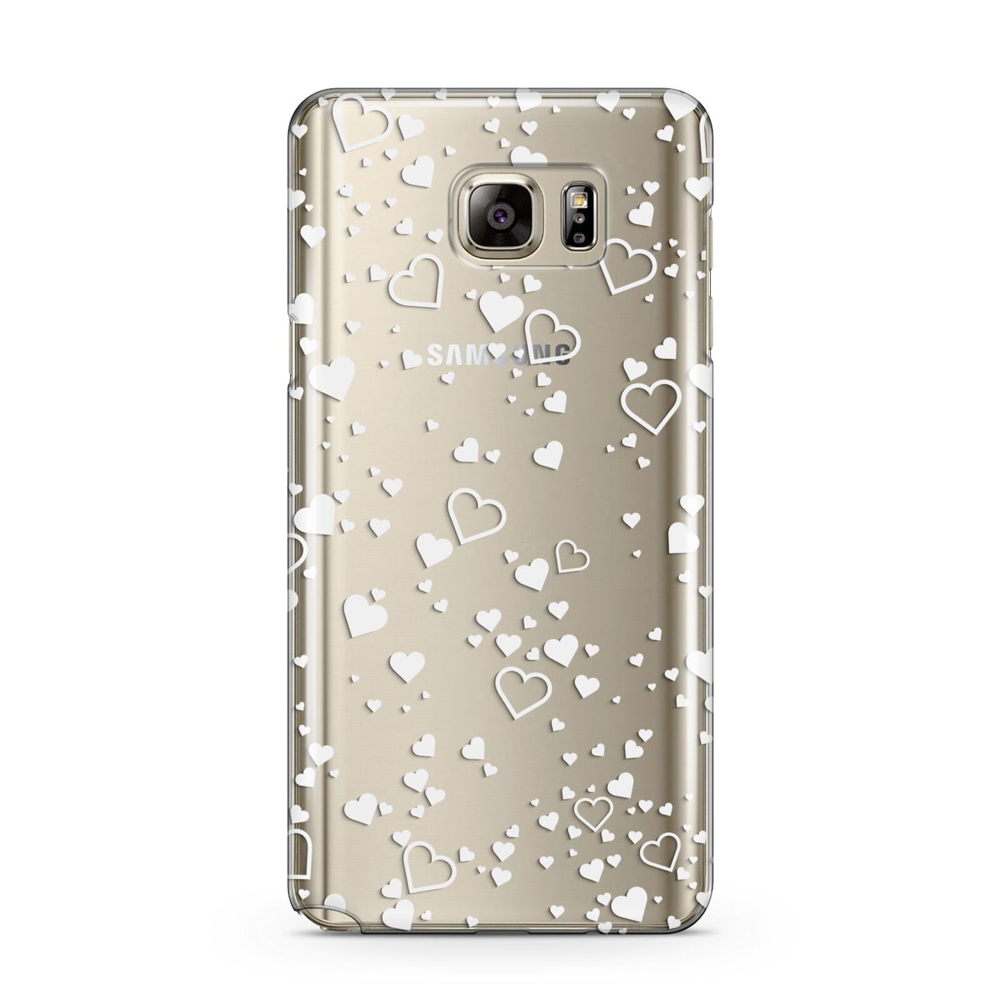 White Heart Samsung Galaxy Note 5 Case