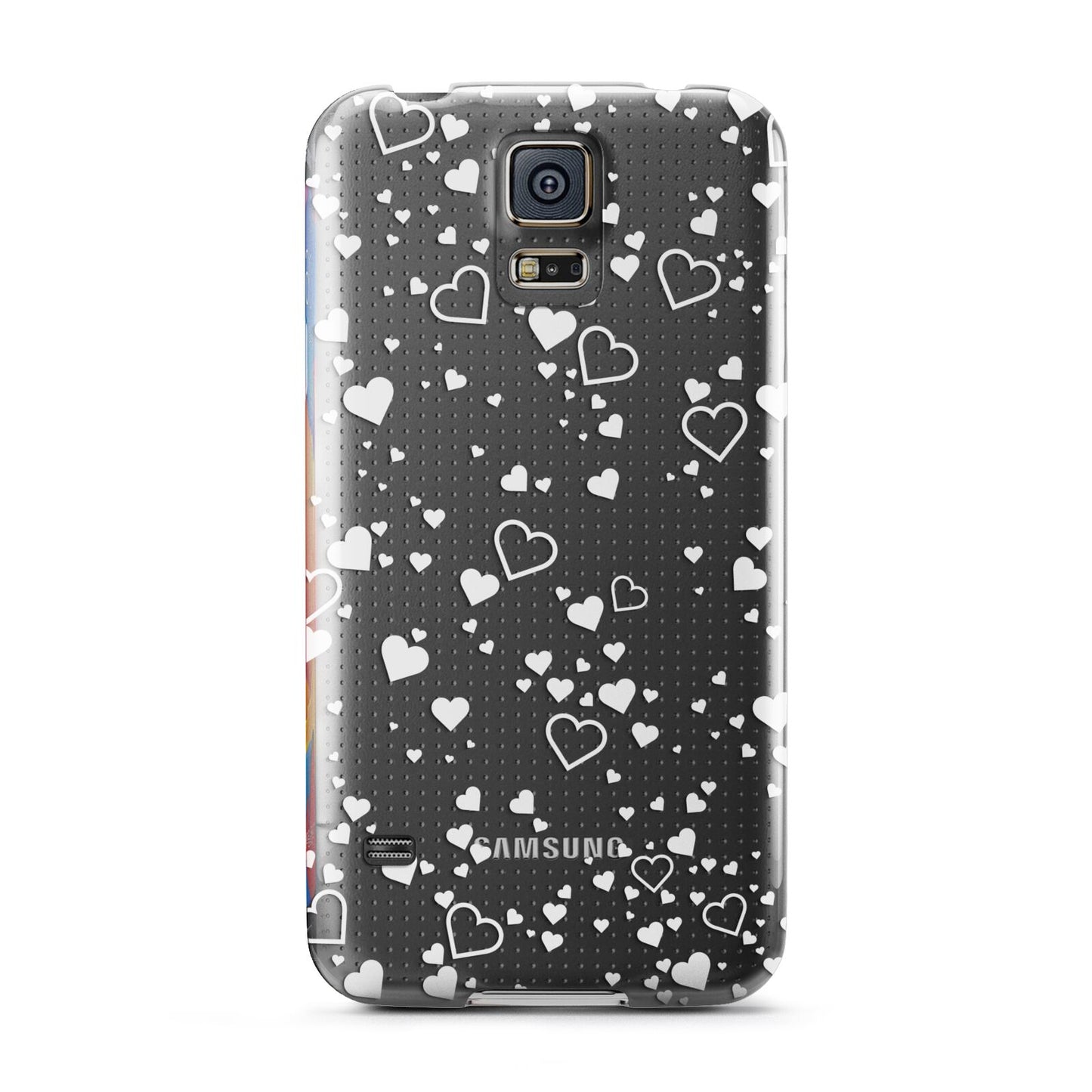 White Heart Samsung Galaxy S5 Case