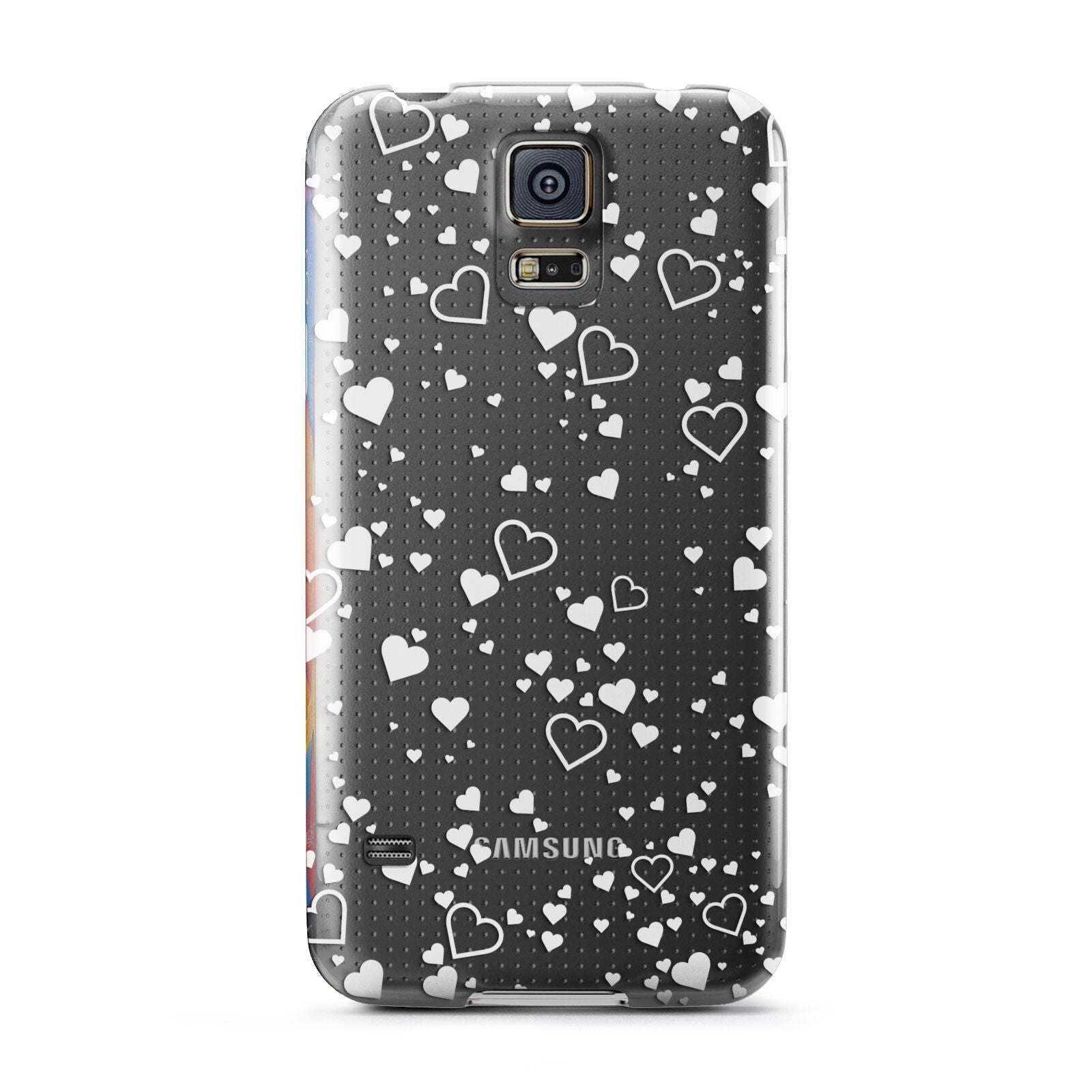 White Heart Samsung Galaxy S5 Case