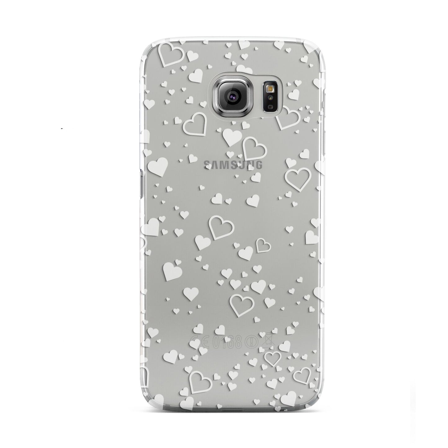 White Heart Samsung Galaxy S6 Case