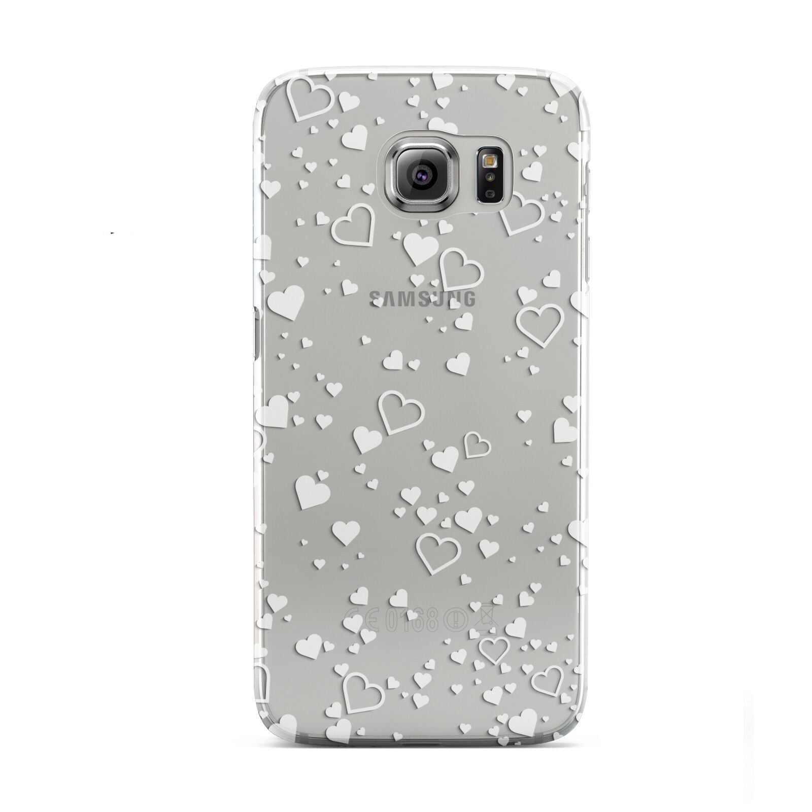 White Heart Samsung Galaxy S6 Case