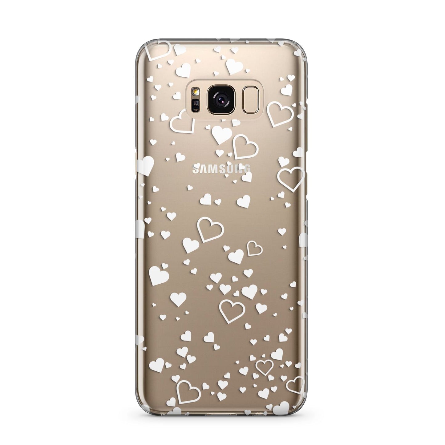 White Heart Samsung Galaxy S8 Plus Case