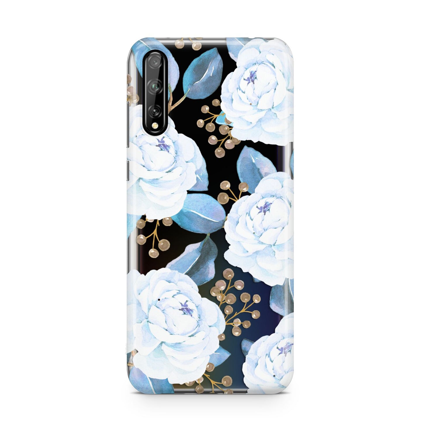 White Peonies Huawei Enjoy 10s Phone Case