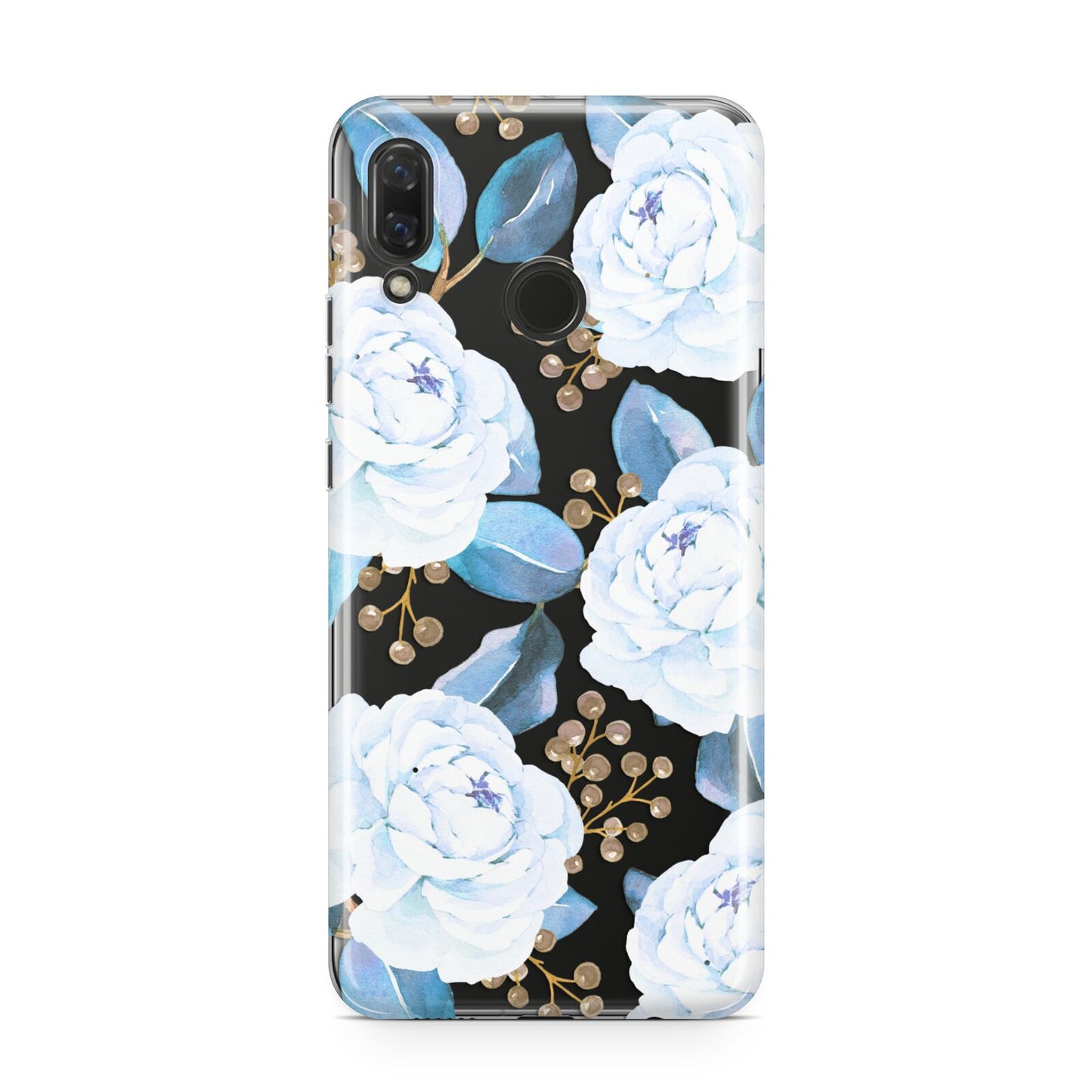 White Peonies Huawei Nova 3 Phone Case